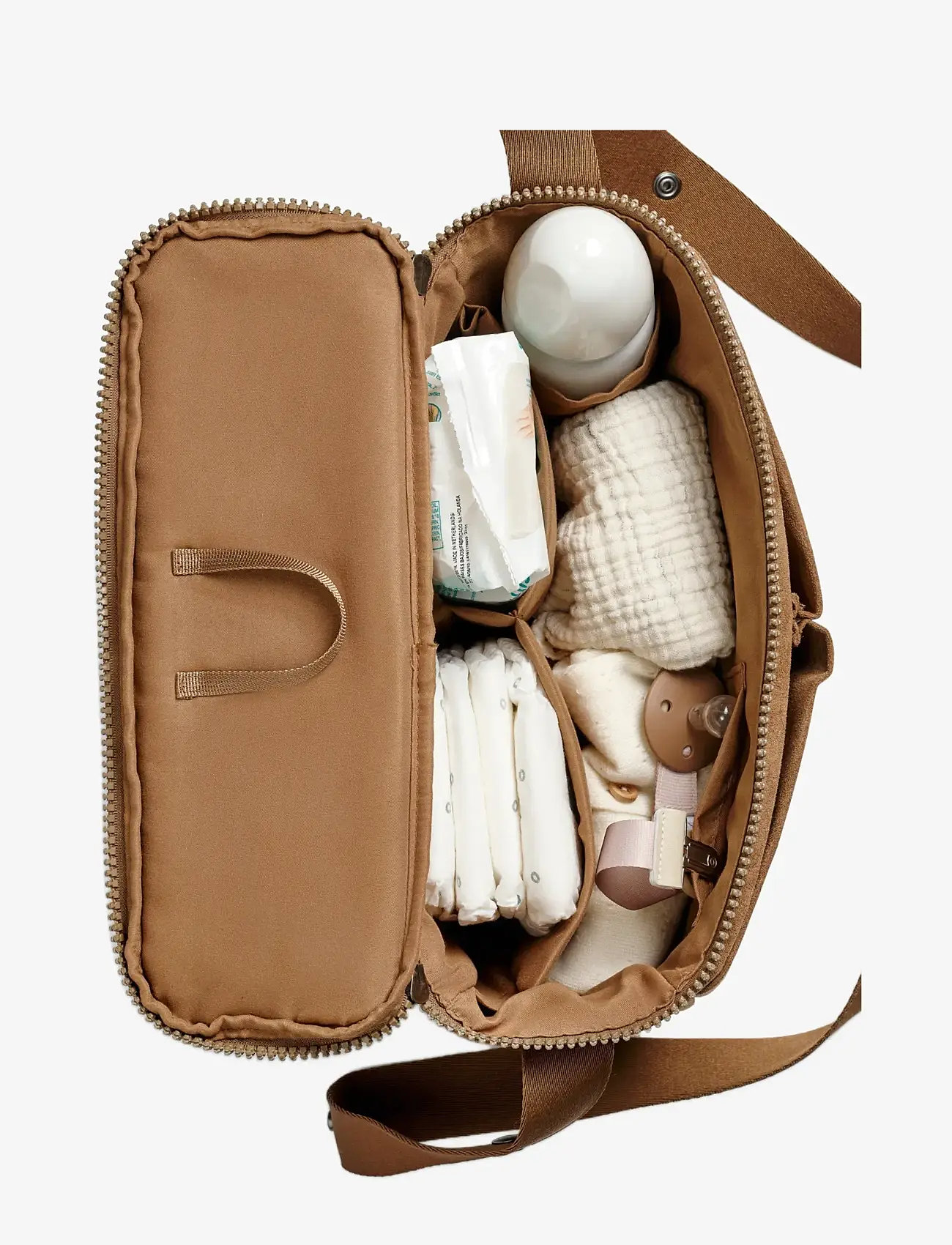 Elodie Details - Organizer Half Moon Caramel Brown - kinderwagen-accessoires - caramel brown - 3