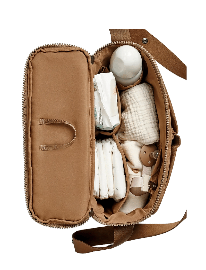 Elodie Details - Organizer Half Moon Caramel Brown - kinderwagen-accessoires - caramel brown - 3
