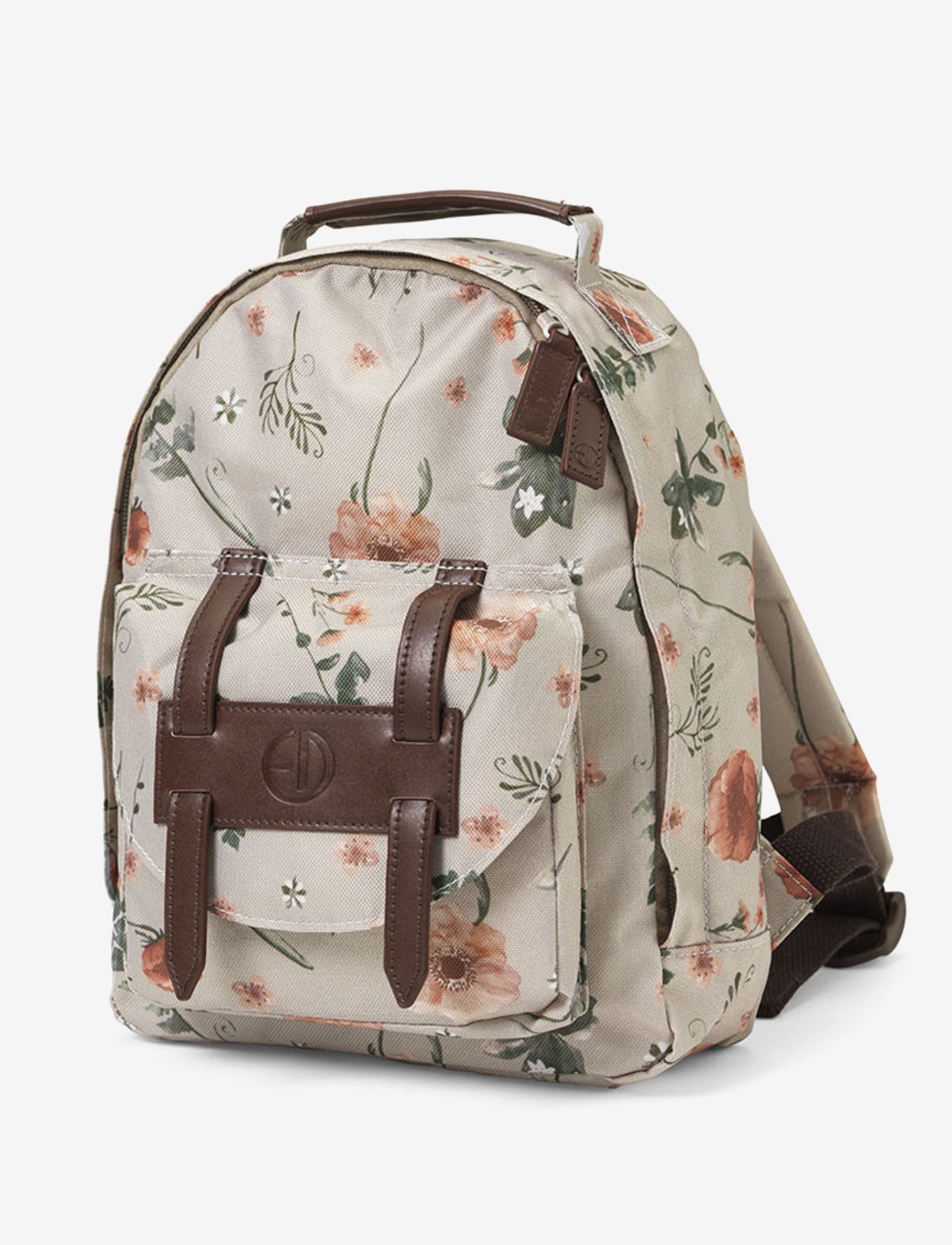 Elodie Details BackPack MINI - Meadow Blossom - Aksessuaarid - BEIGE/PINK/GREEN / multi