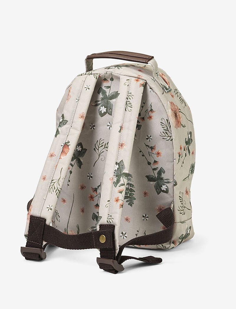 Elodie Details - BackPack MINI - Meadow Blossom - seljakotid - beige/pink/green - 2