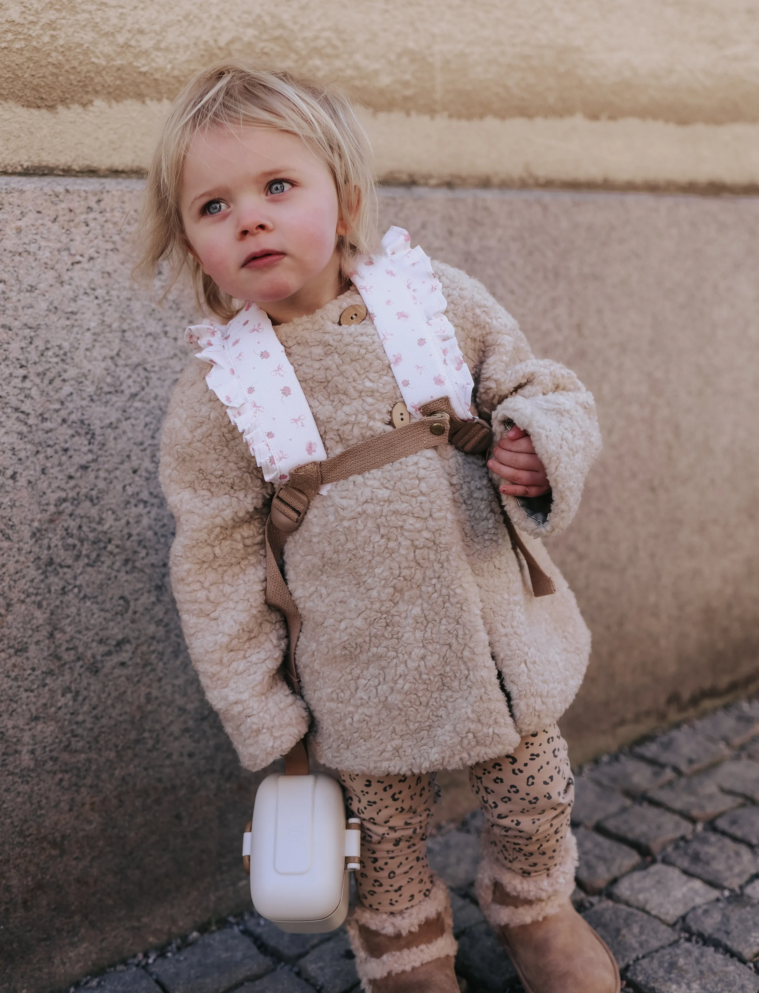 Elodie Details Backpack Mini Petit River Rose, One Size, Bags, Creme - Backpacks, Kinder
