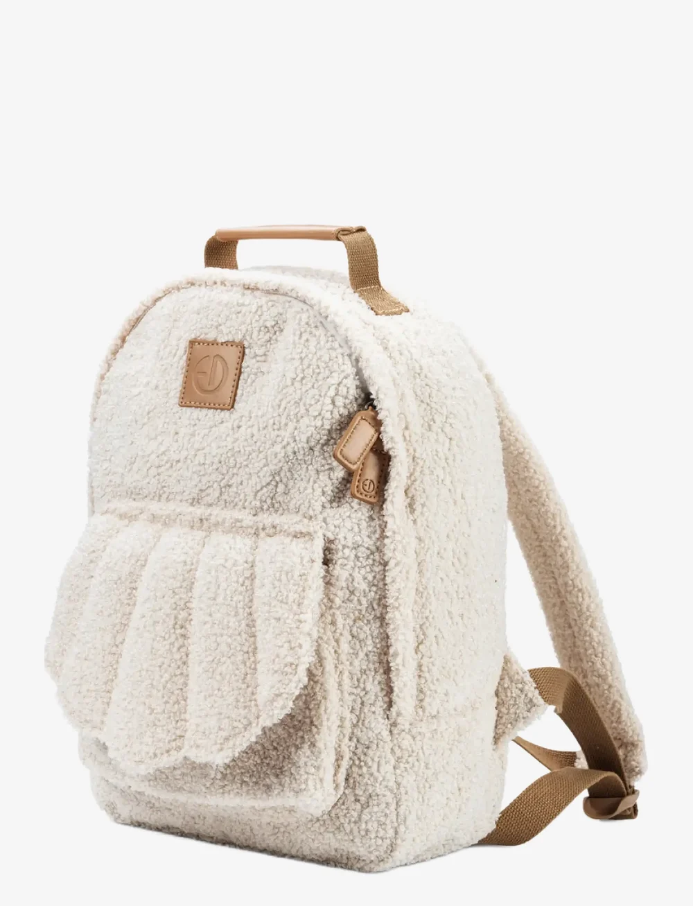 Elodie Details - BackPack MIDI - White Boucle - ryggsäckar - white boucle - 1