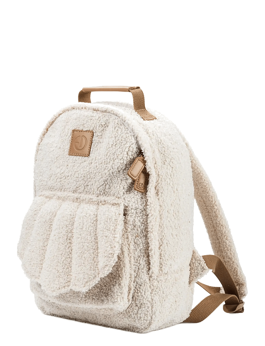 Elodie Details - BackPack MIDI - White Boucle - rucksäcke - white boucle - 1