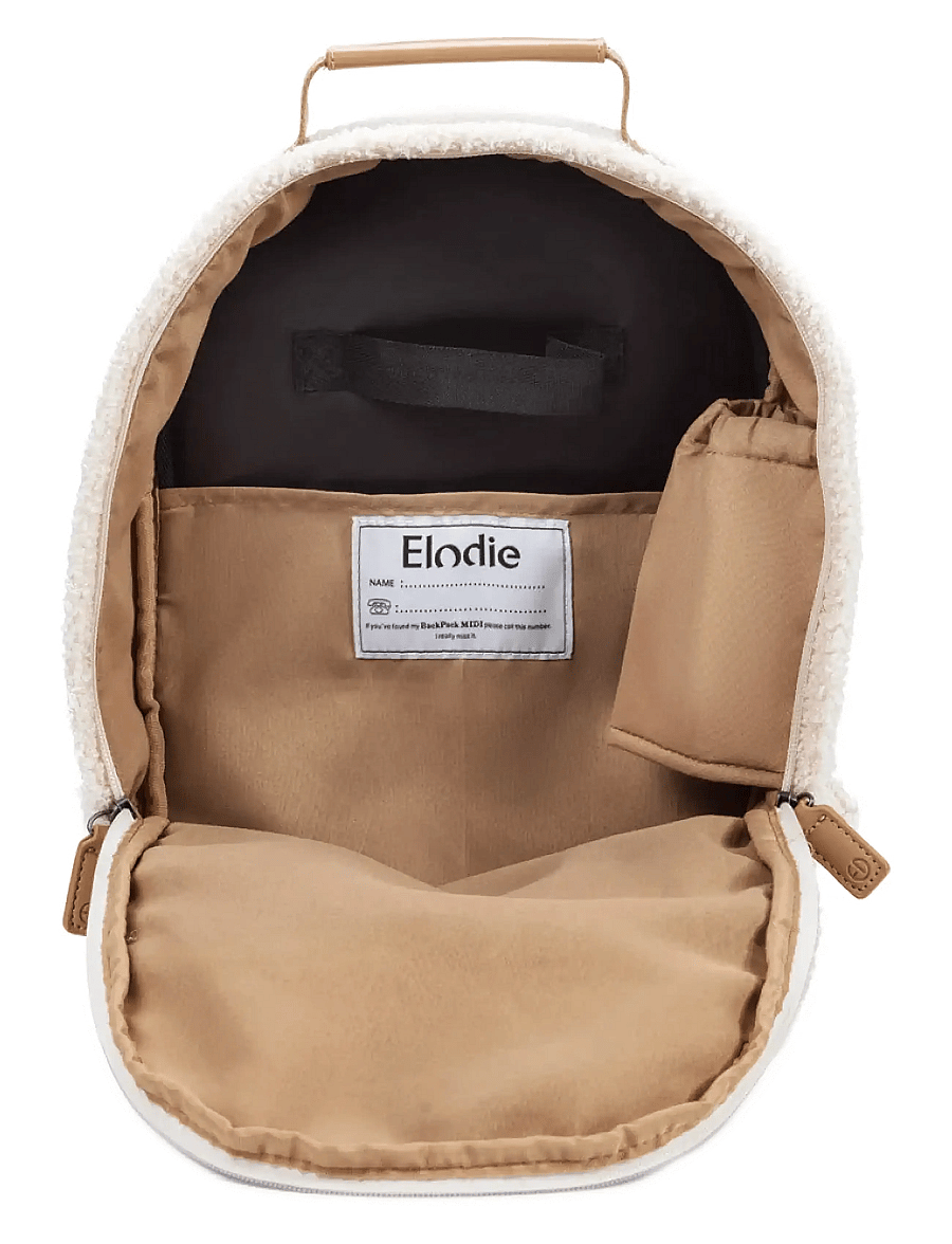 Elodie Details - BackPack MIDI - White Boucle - rucksäcke - white boucle - 3