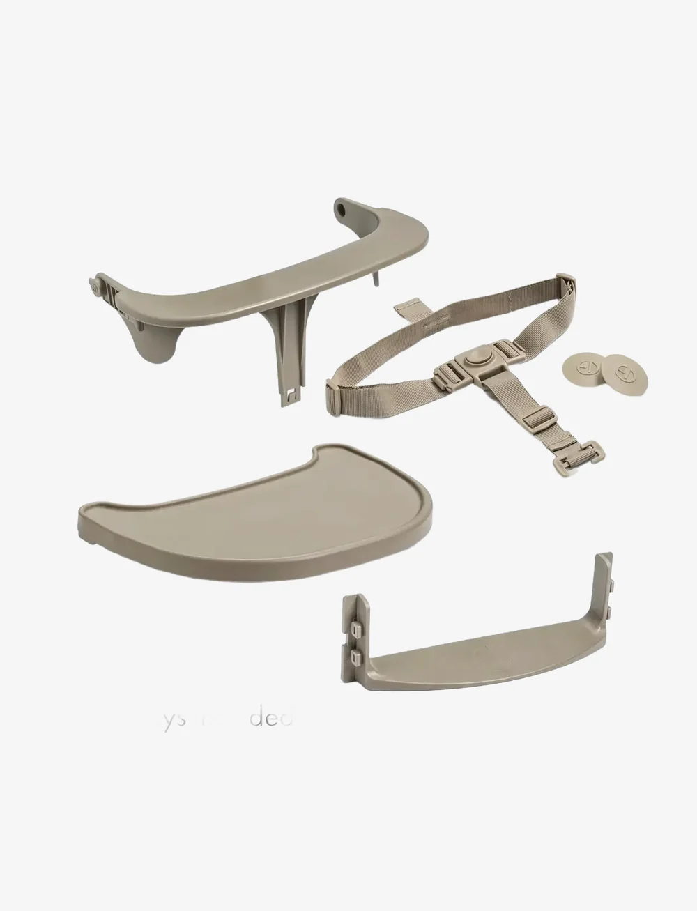 Elodie Details - GRACE High Chair Tender Taupe - højstole & tilbehør - tender taupe - 2