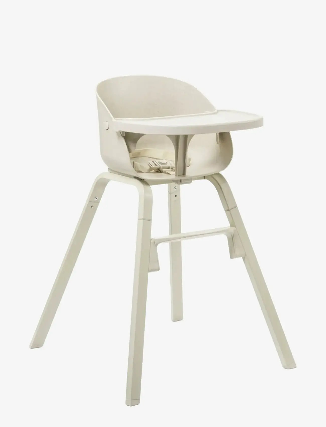 Elodie Details - GRACE High Chair Vanilla White - baby chairs & accessories - vanilla white - 1
