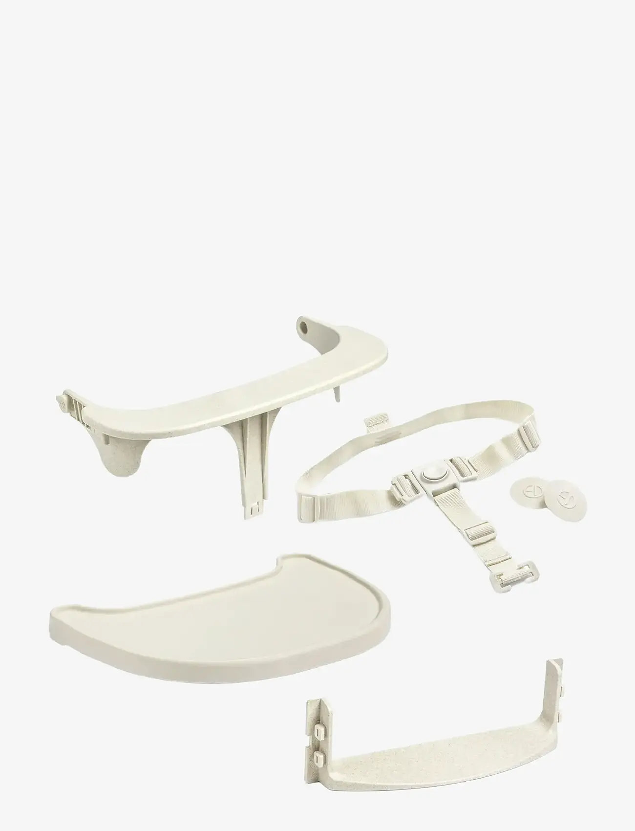 Elodie Details - GRACE High Chair Vanilla White - baby chairs & accessories - vanilla white - 2