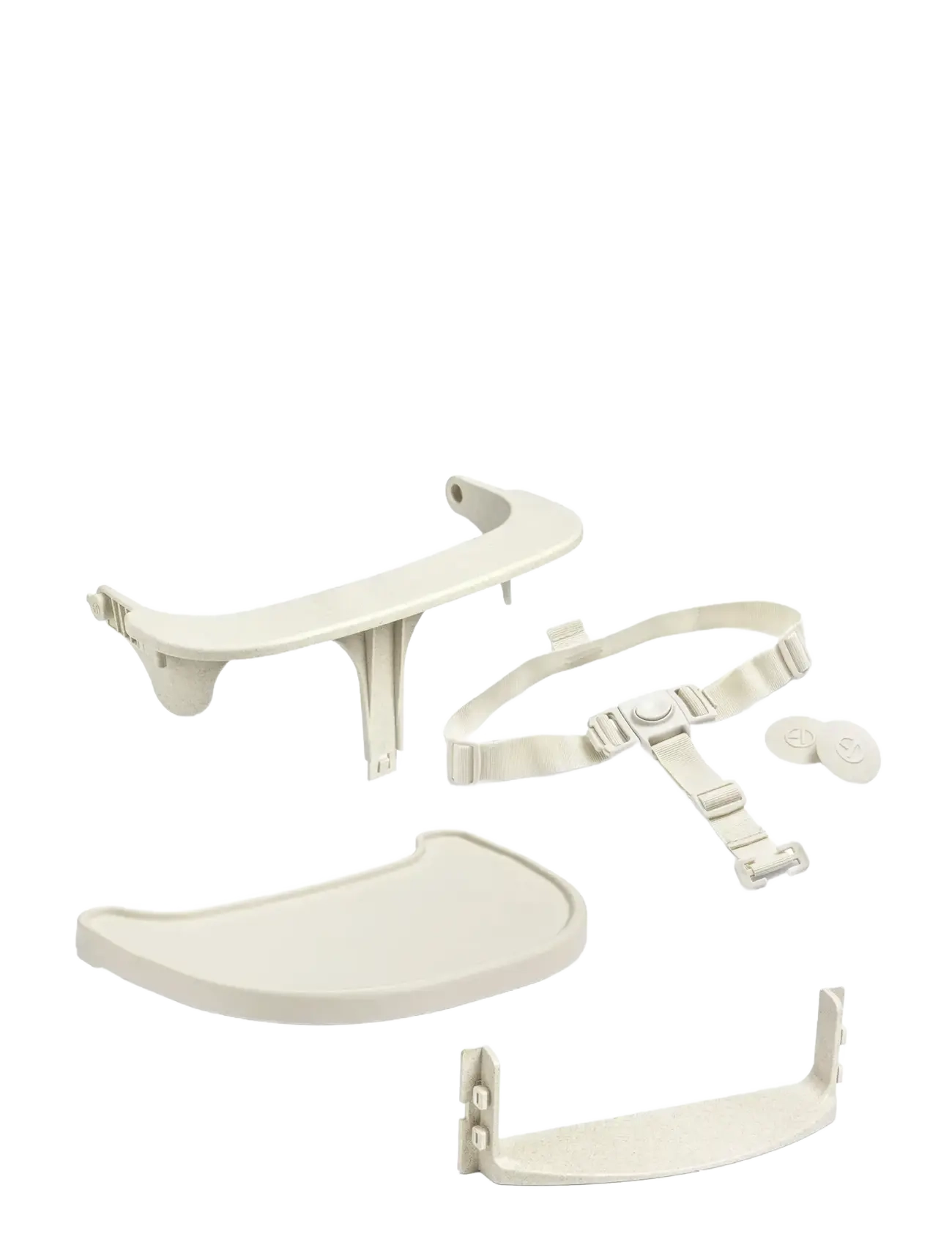 Elodie Details - GRACE High Chair Vanilla White - chaises et accessoires pour bébés - vanilla white - 2