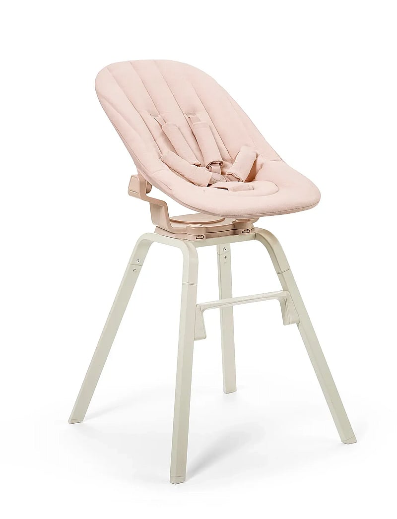 Elodie Details - GRACE Newborn Seat Powder Pink - syöttötuolit & lisävarusteet - powder pink - 0