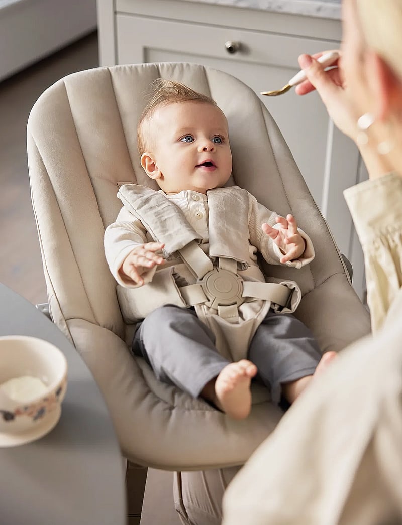 Elodie Details - GRACE Newborn Seat Moonshell - syöttötuolit & lisävarusteet - moonshell - 0