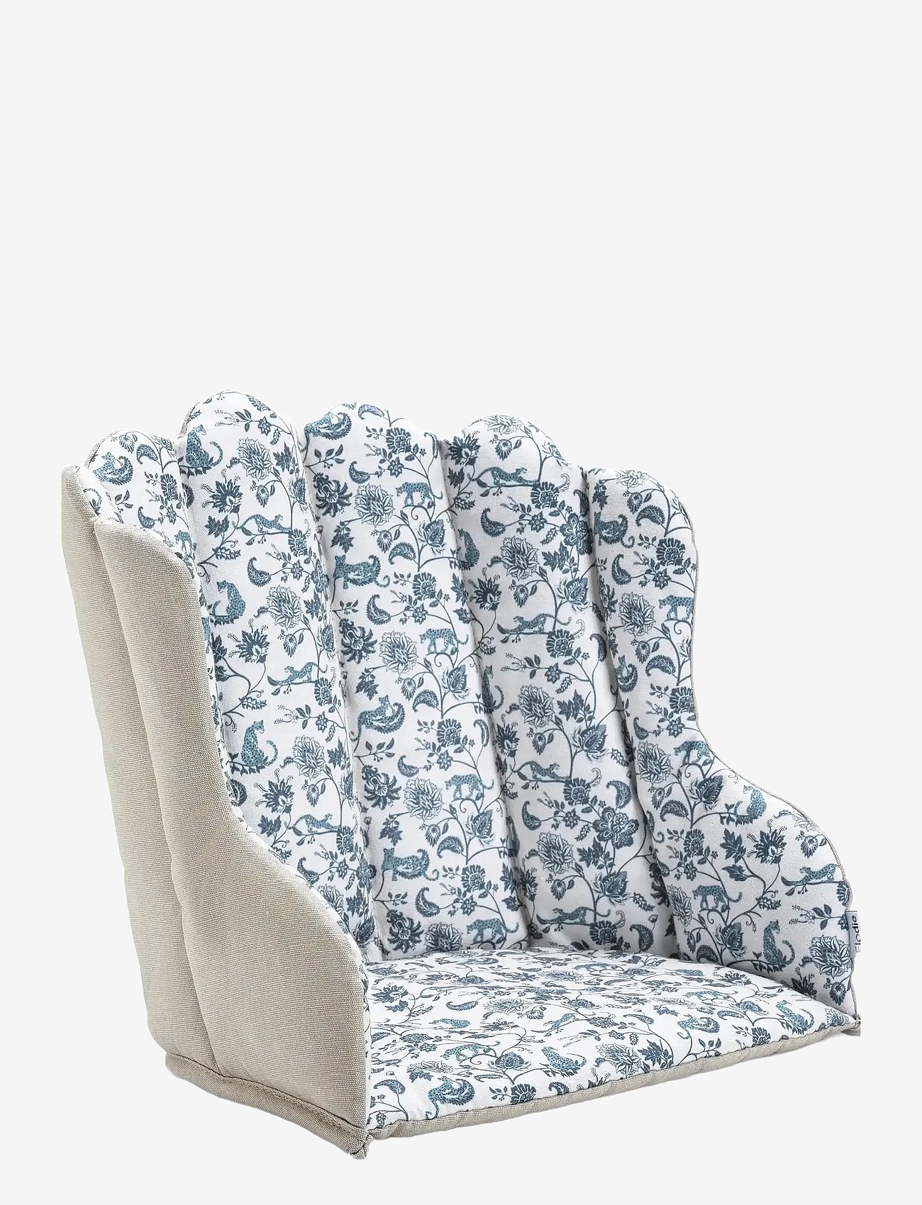 Elodie Details Grace Seat Cushion Garden Leo Toile - Blue - ONE SIZE