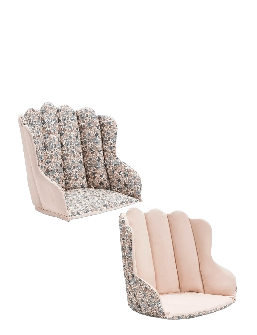 Elodie Details - GRACE Seat Cushion Blue Garden - babystühle & accessoires - blue garden - 1