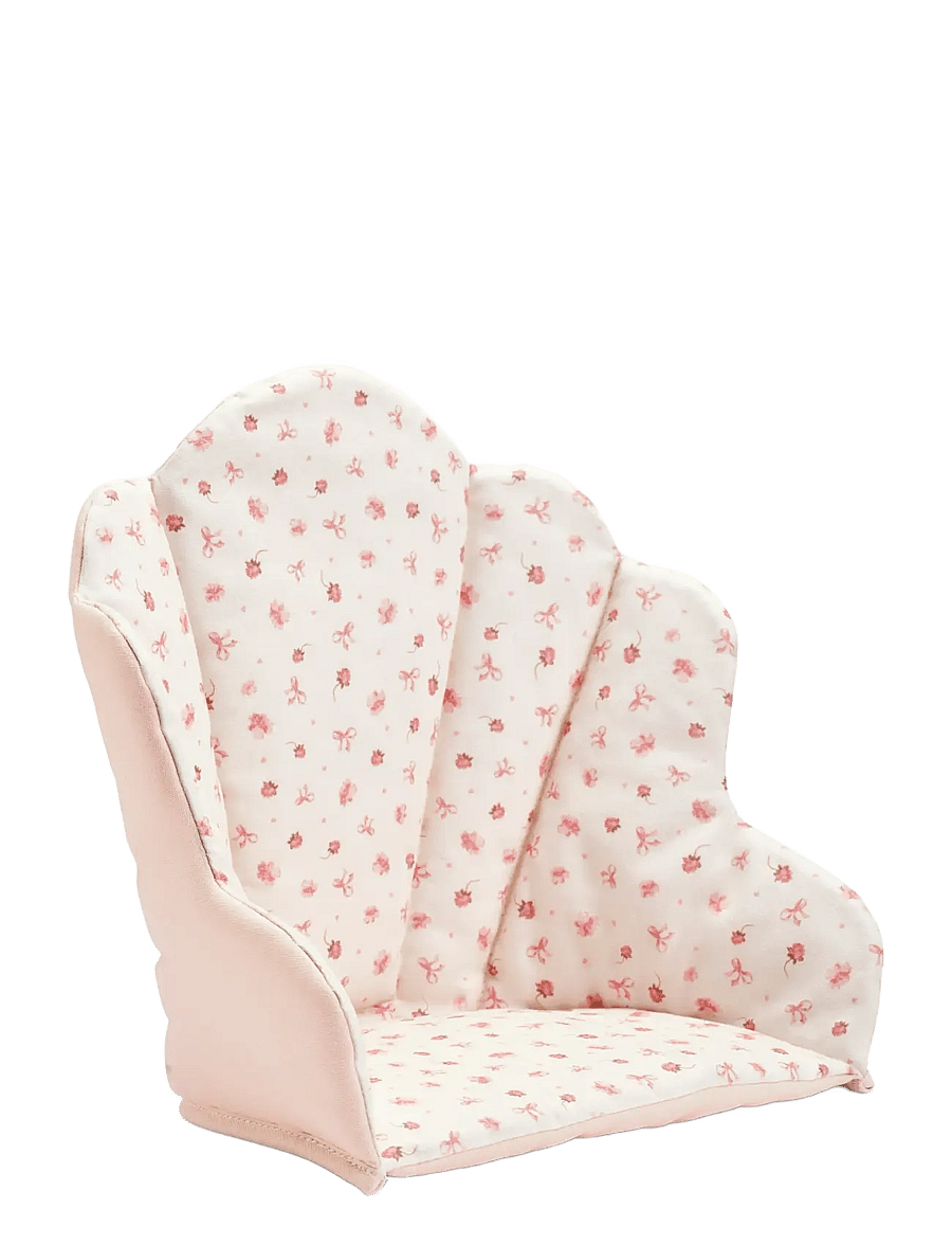 Elodie Details - Grace Seat Cushion Petit River Rose - højstole & tilbehør - petit river rose - 1