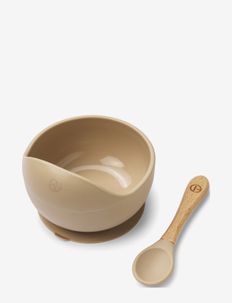 Silicone Bowl Set - Pure Khaki, Elodie Details