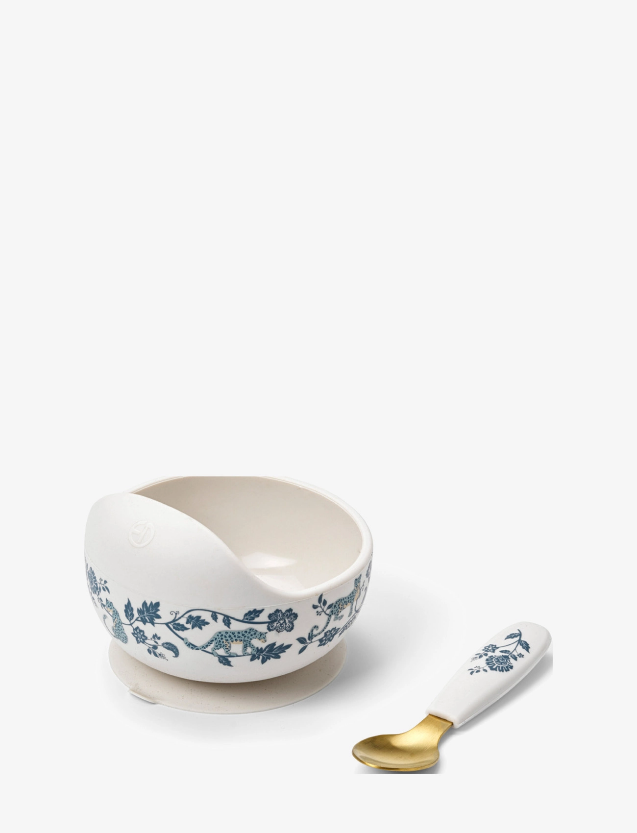 Elodie Details Silicone Bowl Set - Garden Leo Toile - Kids home - GARDEN LEO TOILE / multi