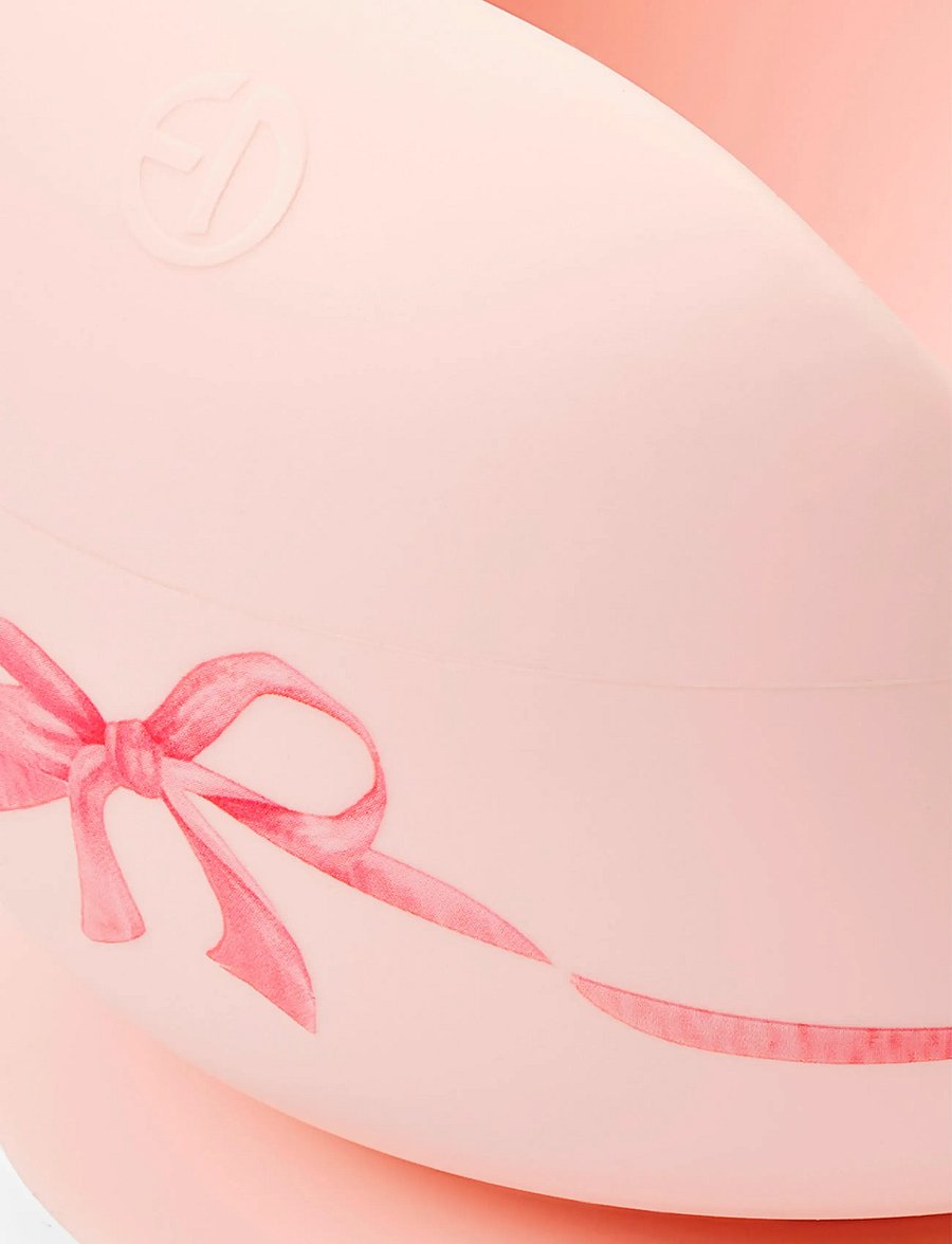 Elodie Details - Silicone Bowl Set Rosy Bow - serveringssæt - rosy bow - 3