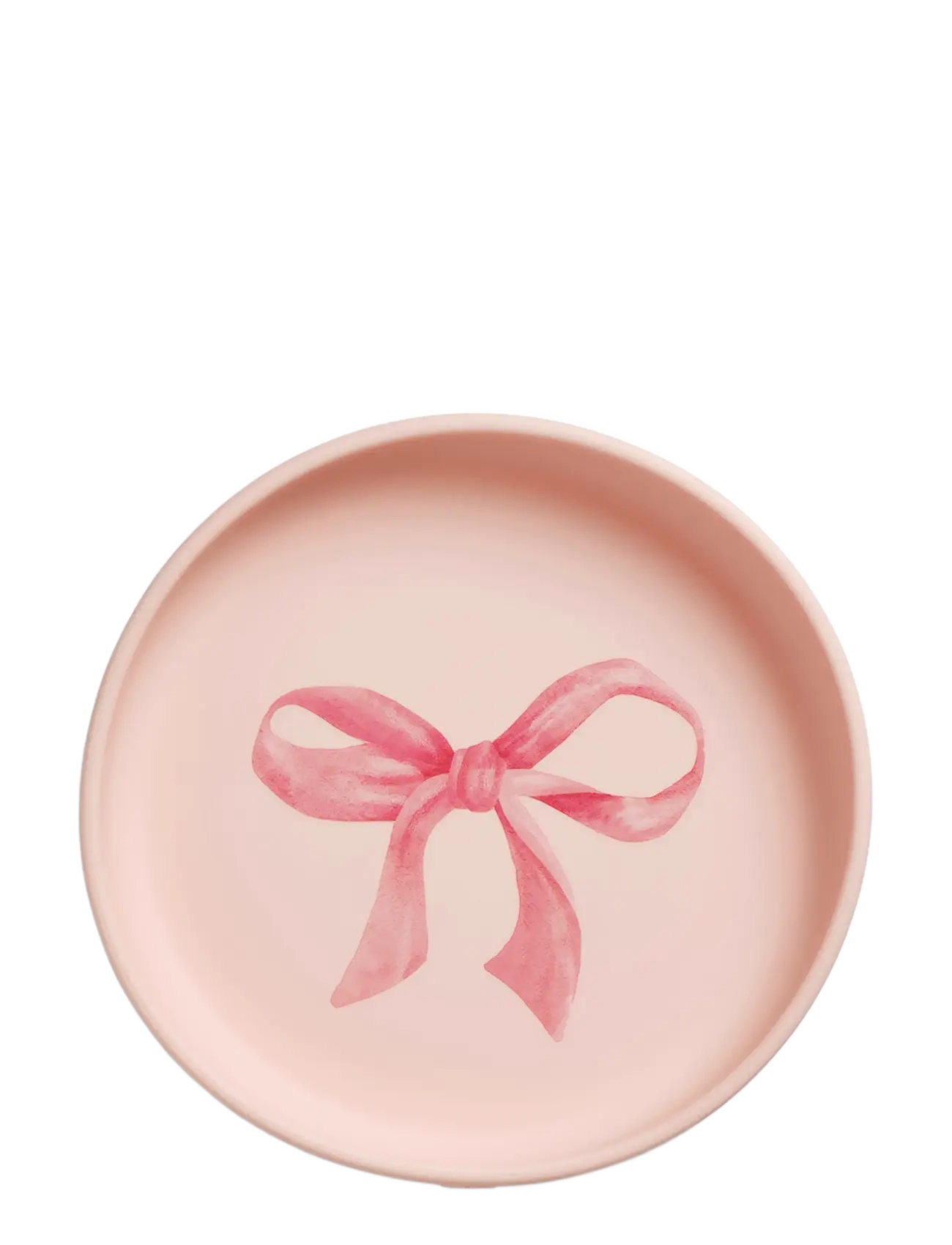 Elodie Details - Silicone Plate Set Rosy Bow - zestawy obiadowe - rosy bow - 2