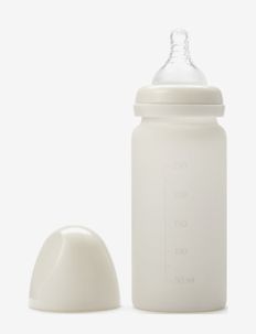 Glass Feeding Bottle - Vanilla White, Elodie Details