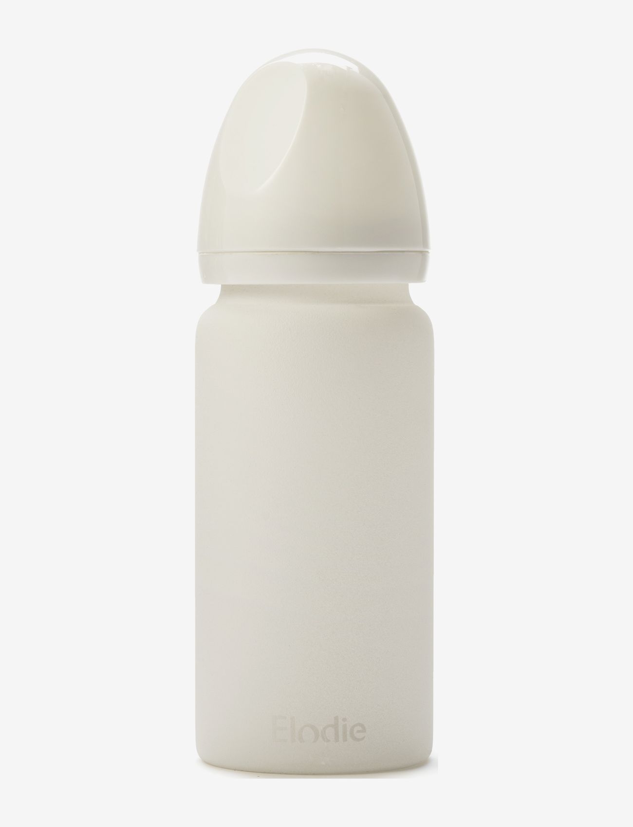 Elodie Details - Glass Feeding Bottle - Vanilla White - baby bottles - vanilla white - 2