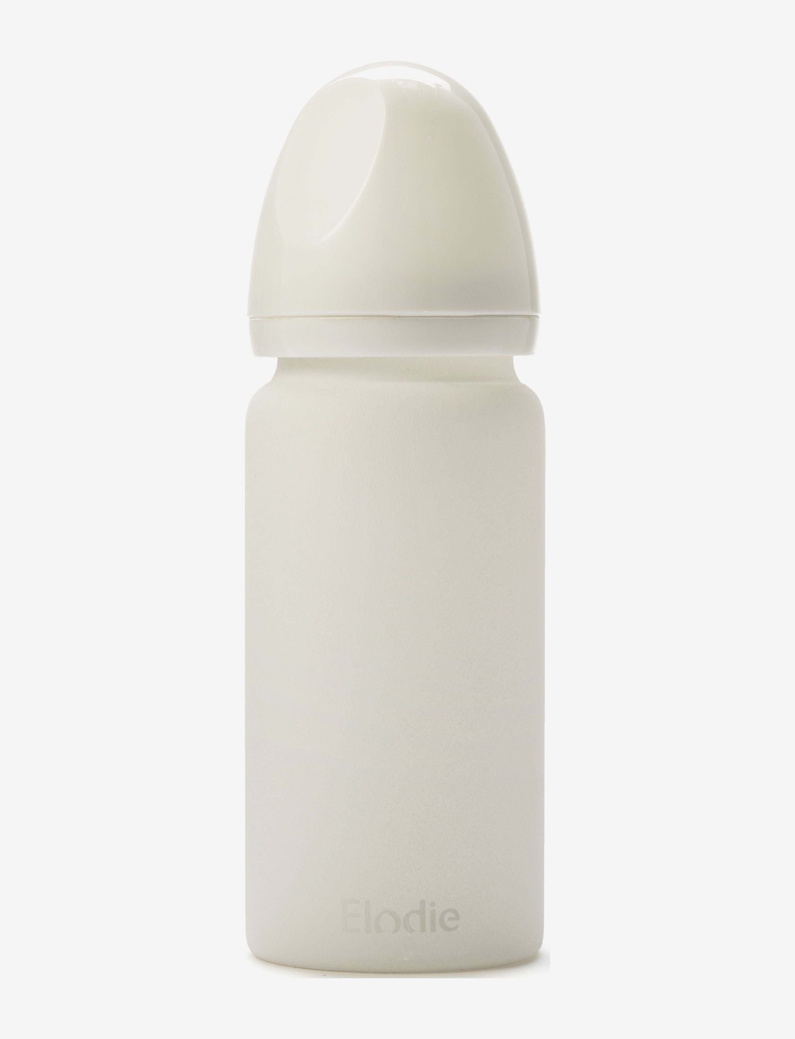 Elodie Details - Glass Feeding Bottle - Vanilla White - babyflaschen - vanilla white - 2