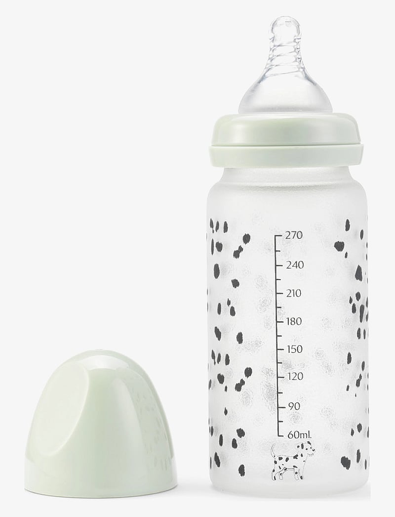 Elodie Details - Glass Feeding Bottle - Dalmatian Dots - babyflaschen - dalmatian dots - 1