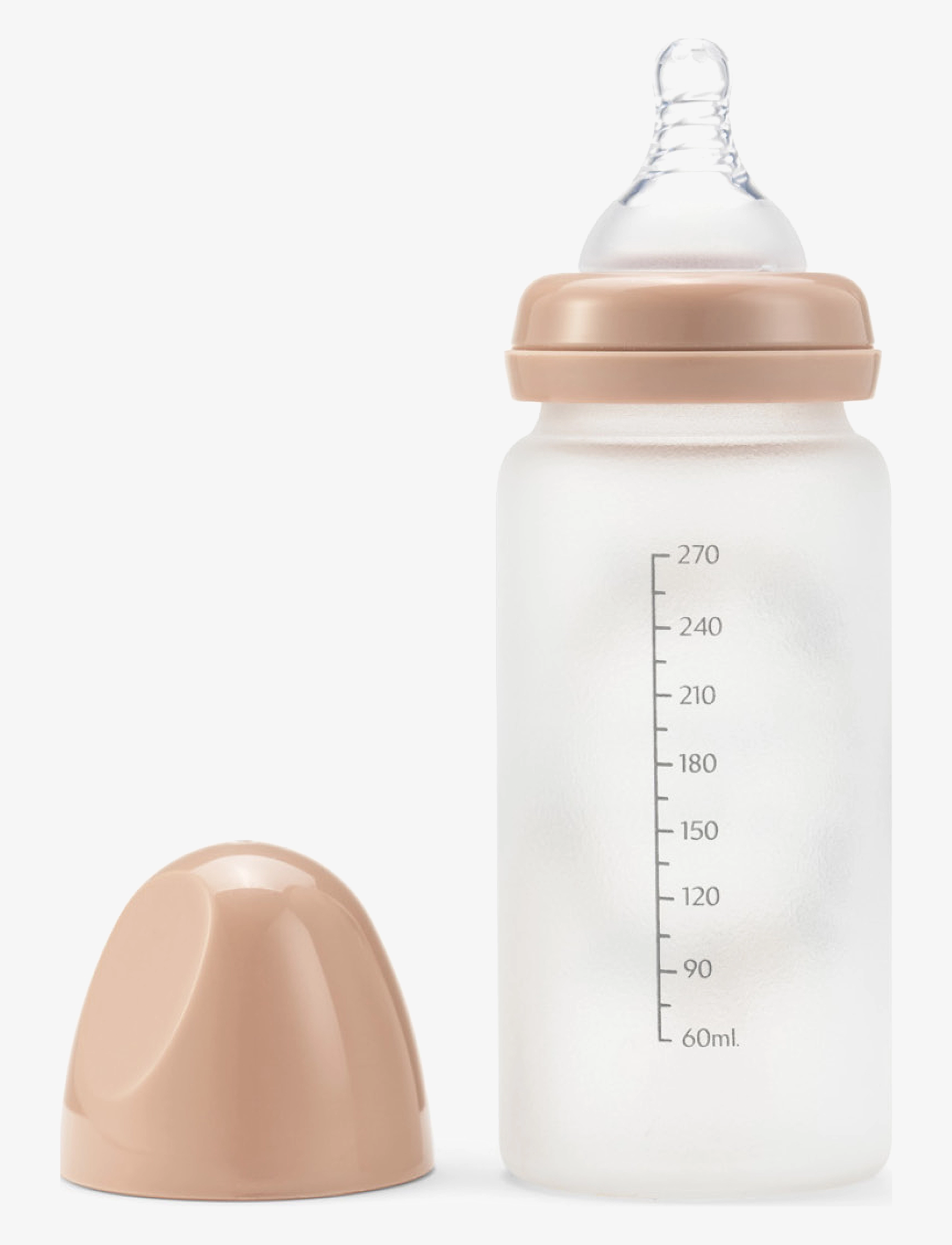 Elodie Details - Glass Feeding Bottle - Blue Garden Light - babyflaschen - blue garden light - 1