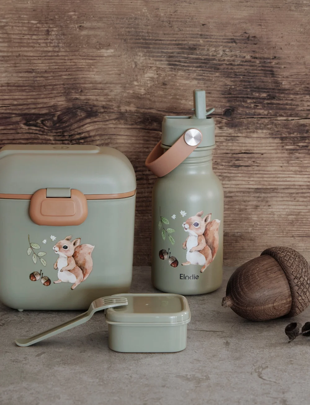 Elodie Details - Water Bottle - Chipmunk Darling - wasserflaschen - chipmunk darling - 0