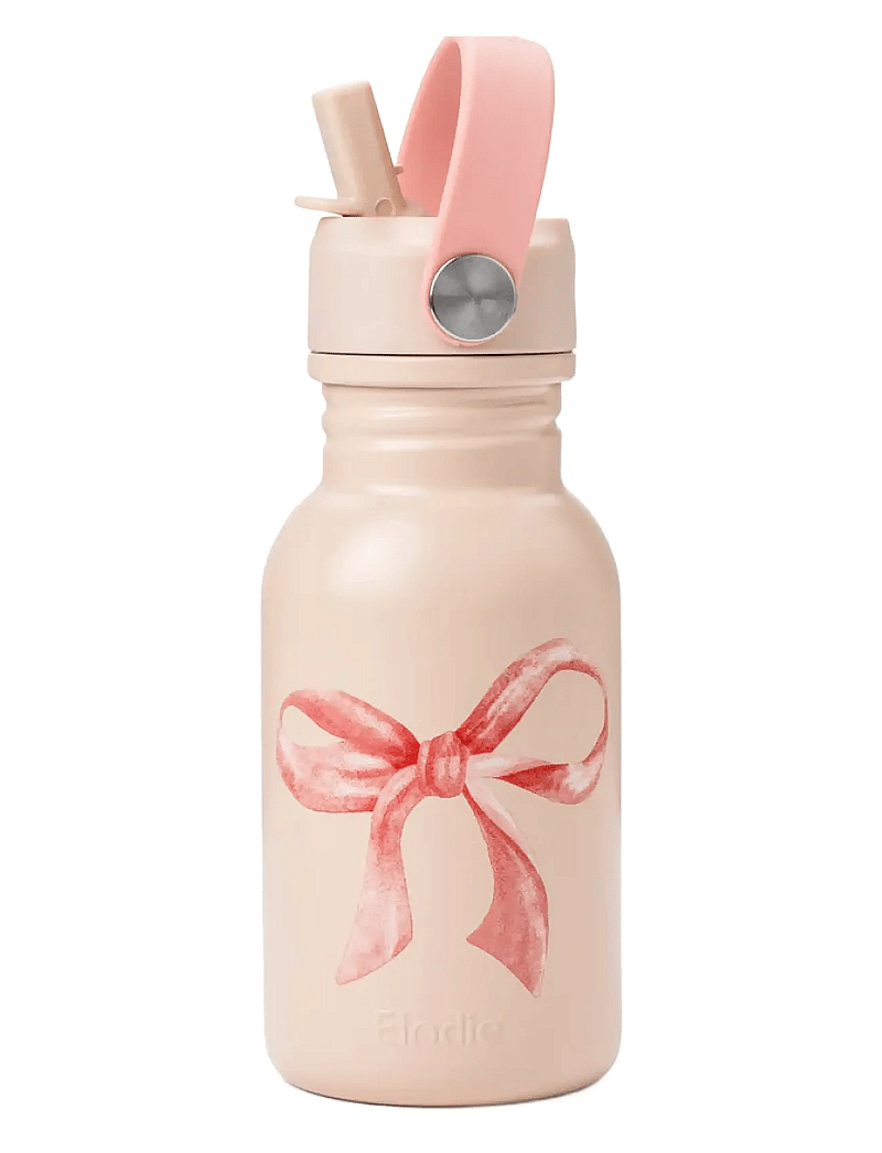 Elodie Details - Water Bottle - Rosy Bow - vandflasker - rosy bow - 1