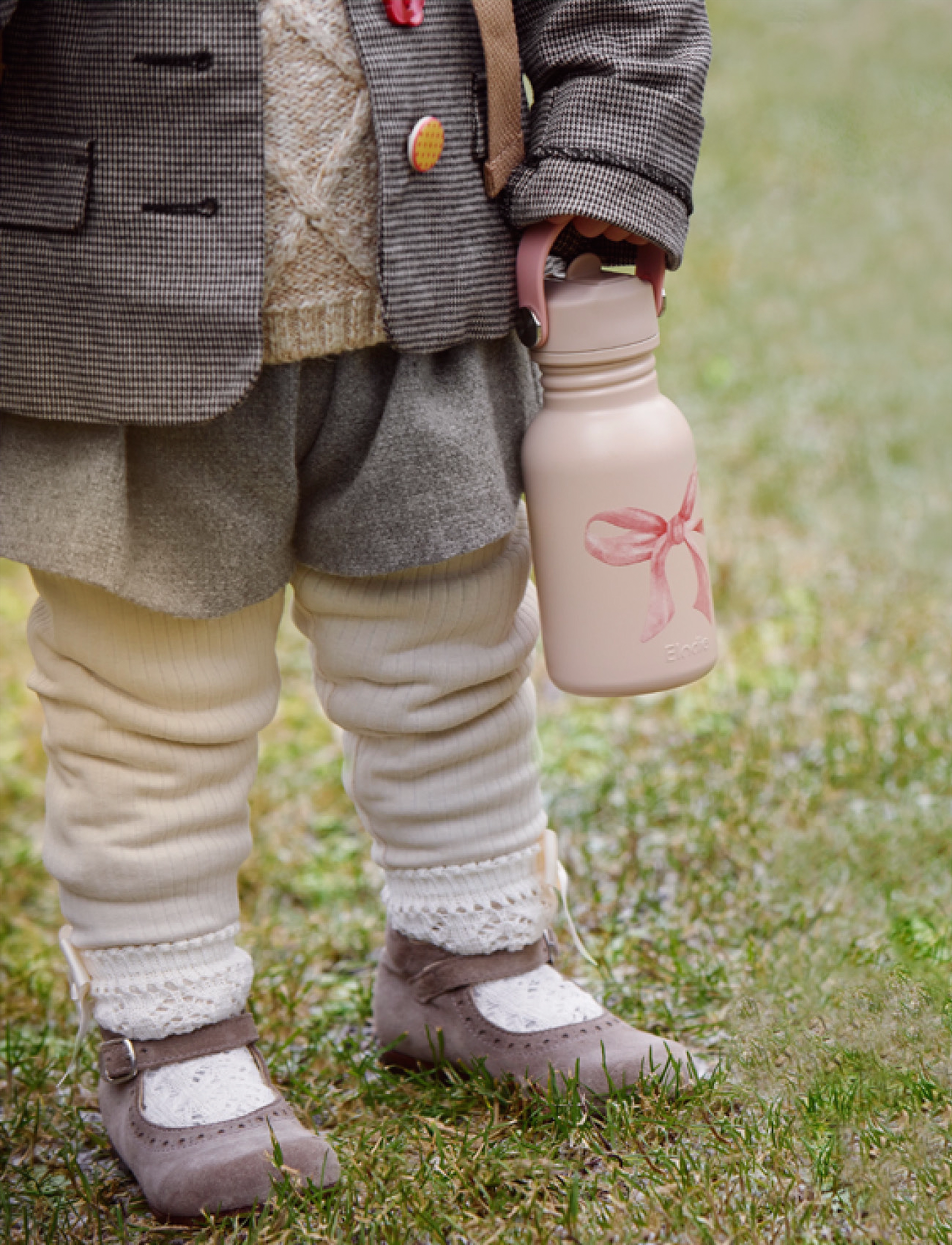 Elodie Details - Water Bottle - Rosy Bow - gertuvės - rosy bow - 3
