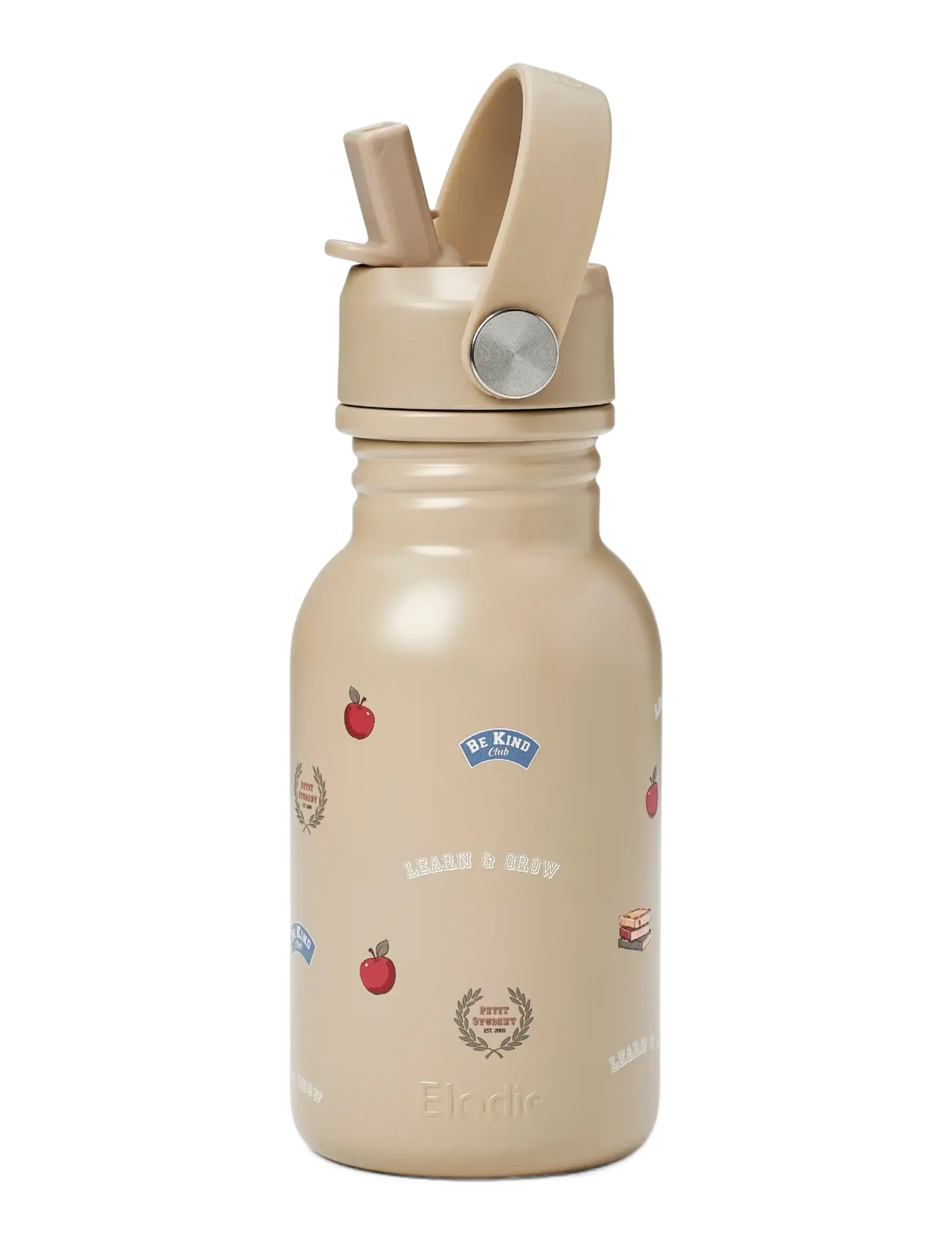 Elodie Details Water Bottle Learn & Grow - Wasserflaschen - LEARN & GROW / beige