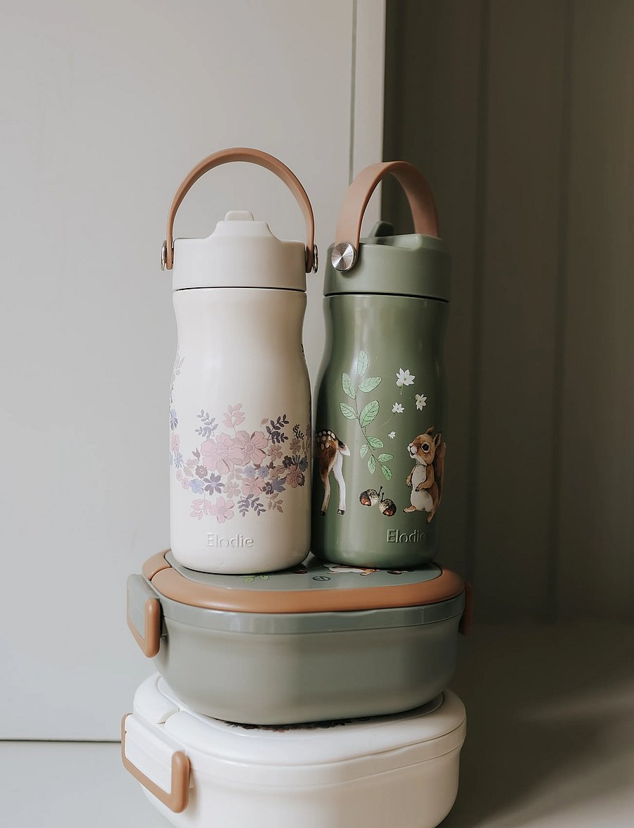 Elodie Details - Thermo Bottle Blue Garden - thermosflaschen - blue garden - 4