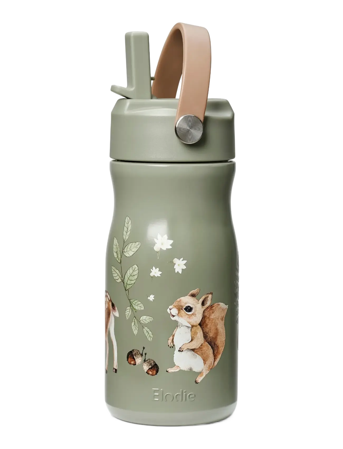Elodie Details Thermo Bottle Chipmunk Darling - Inspiration - CHIPMUNK DARLING / khaki/green