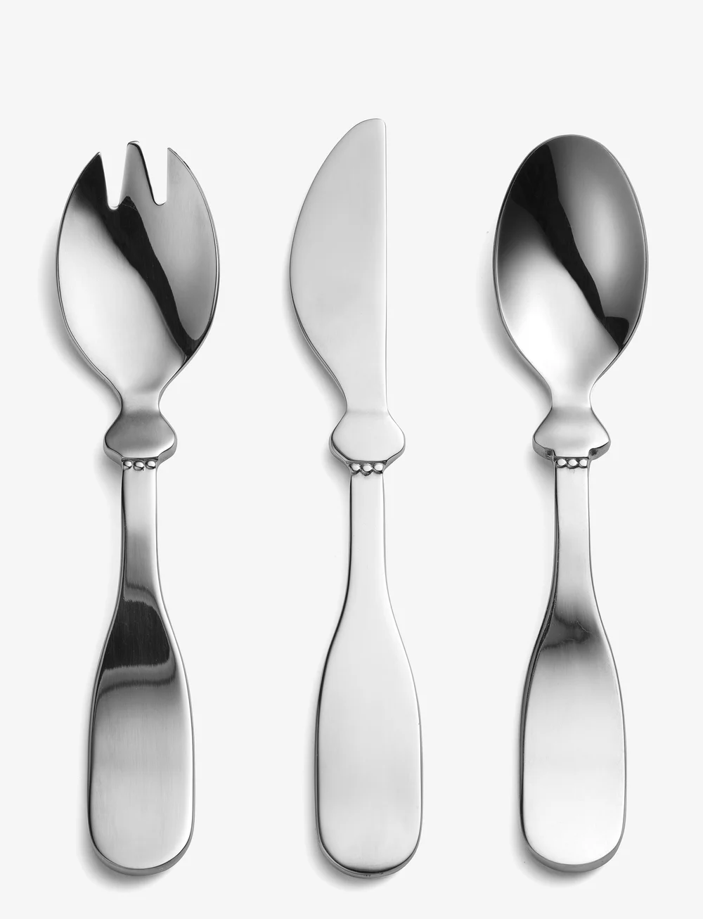 Elodie Details - Children's Cutlary set - Silver - serveringsset - silver - 0