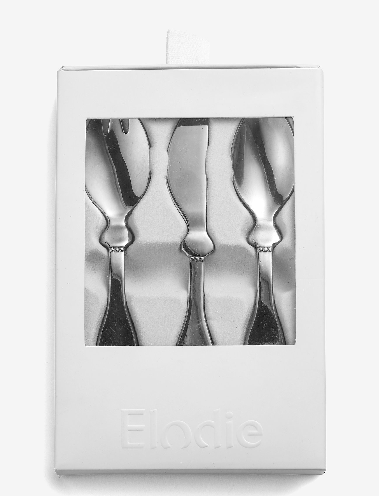 Elodie Details - Children's Cutlary set - Silver - galda piederumi - silver - 1