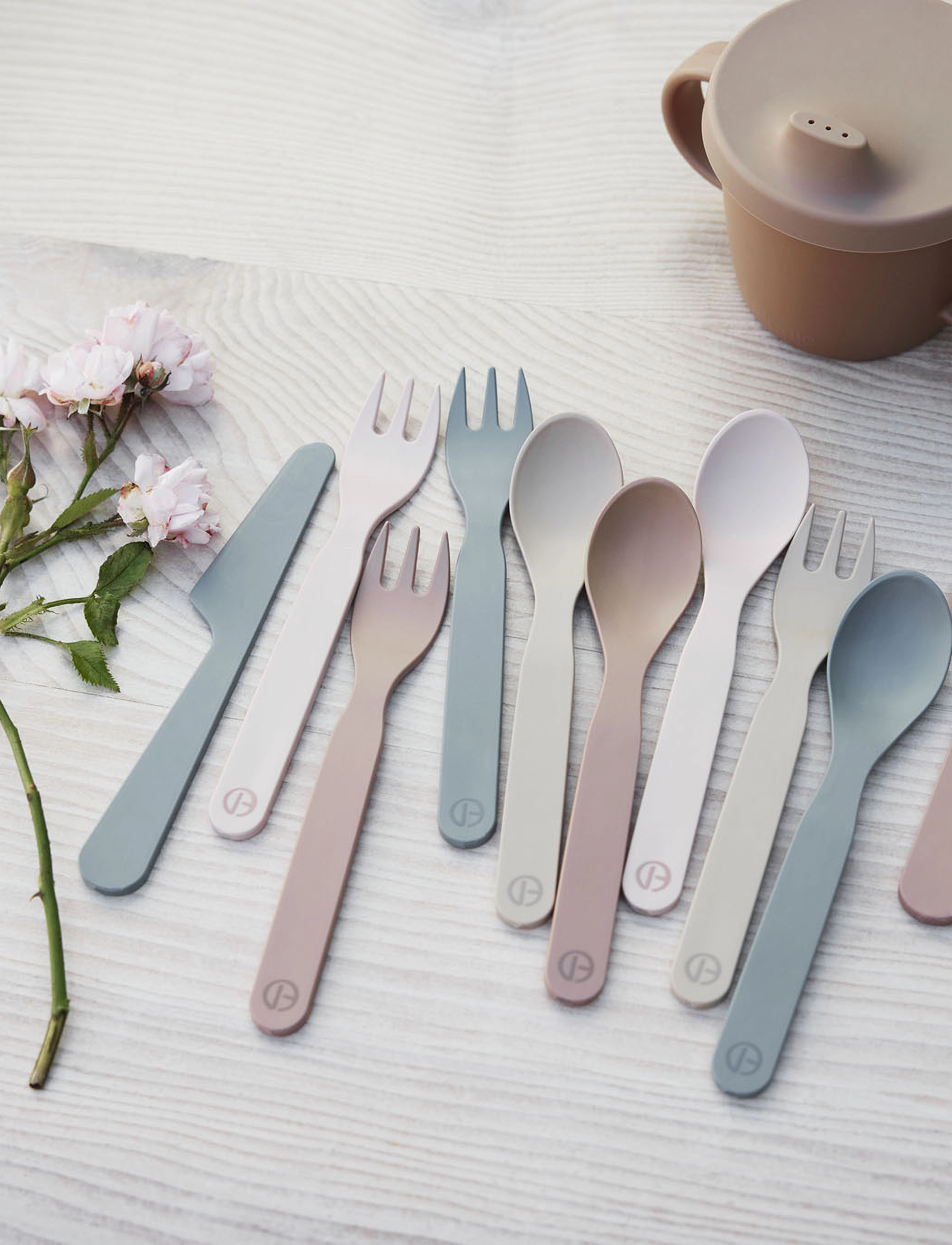 Elodie Details - Children's cutlery - Blushing Pink - spisetid - blushing pink - 2