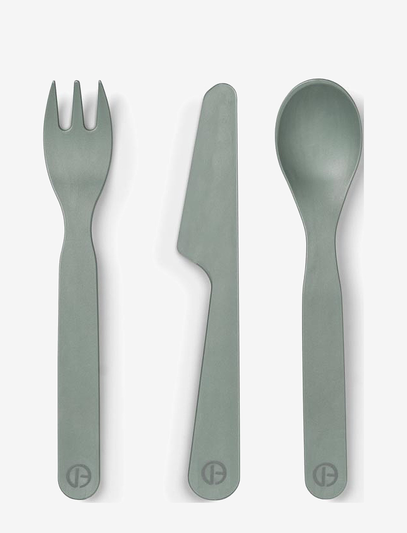 Elodie Details - Children's cutlery - Pebble Green - galda piederumi - pebble green - 1