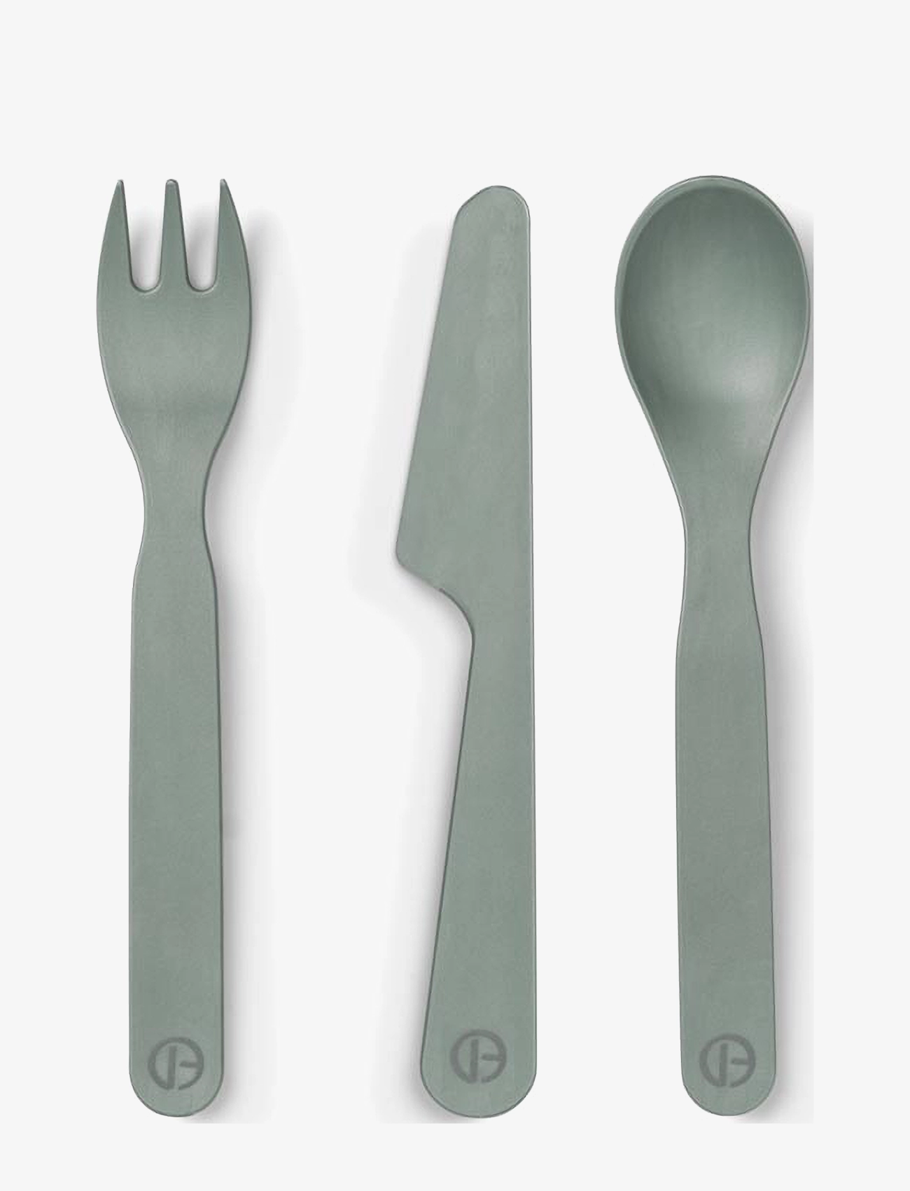 Elodie Details Children's cutlery - Pebble Green - App deal - PEBBLE GREEN / grey