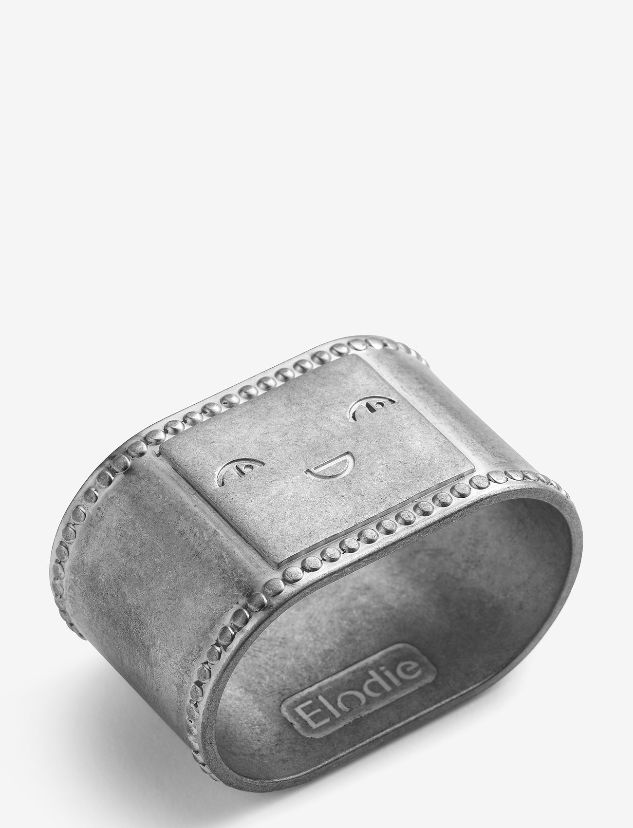 Elodie Details - Napkin Ring - Antique Silver - servetter & tillbehör - matt silver - 0
