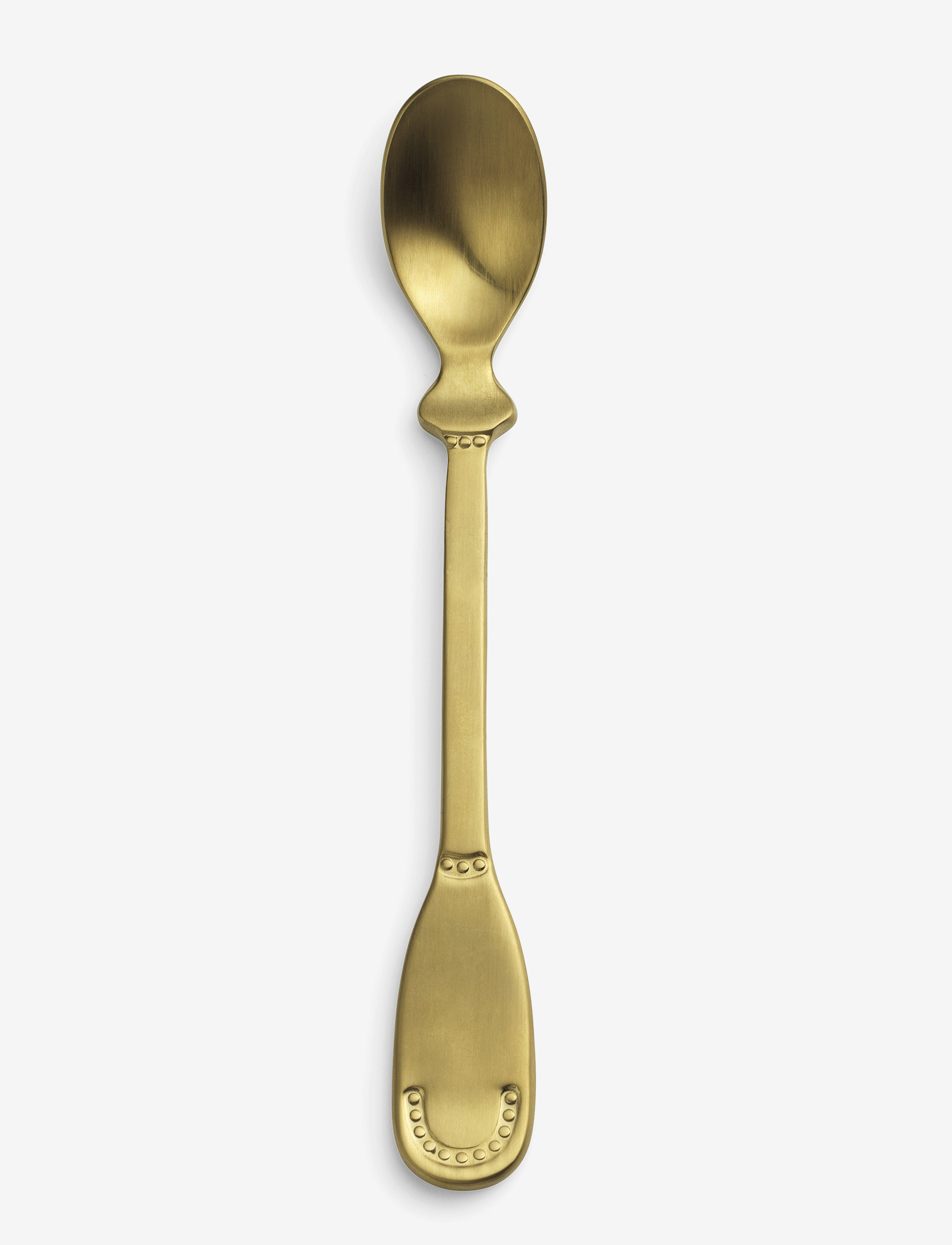 Elodie Details Feeding Spoon Matt Gold/Brass, Madeske, Guld, Str: ONE SIZE