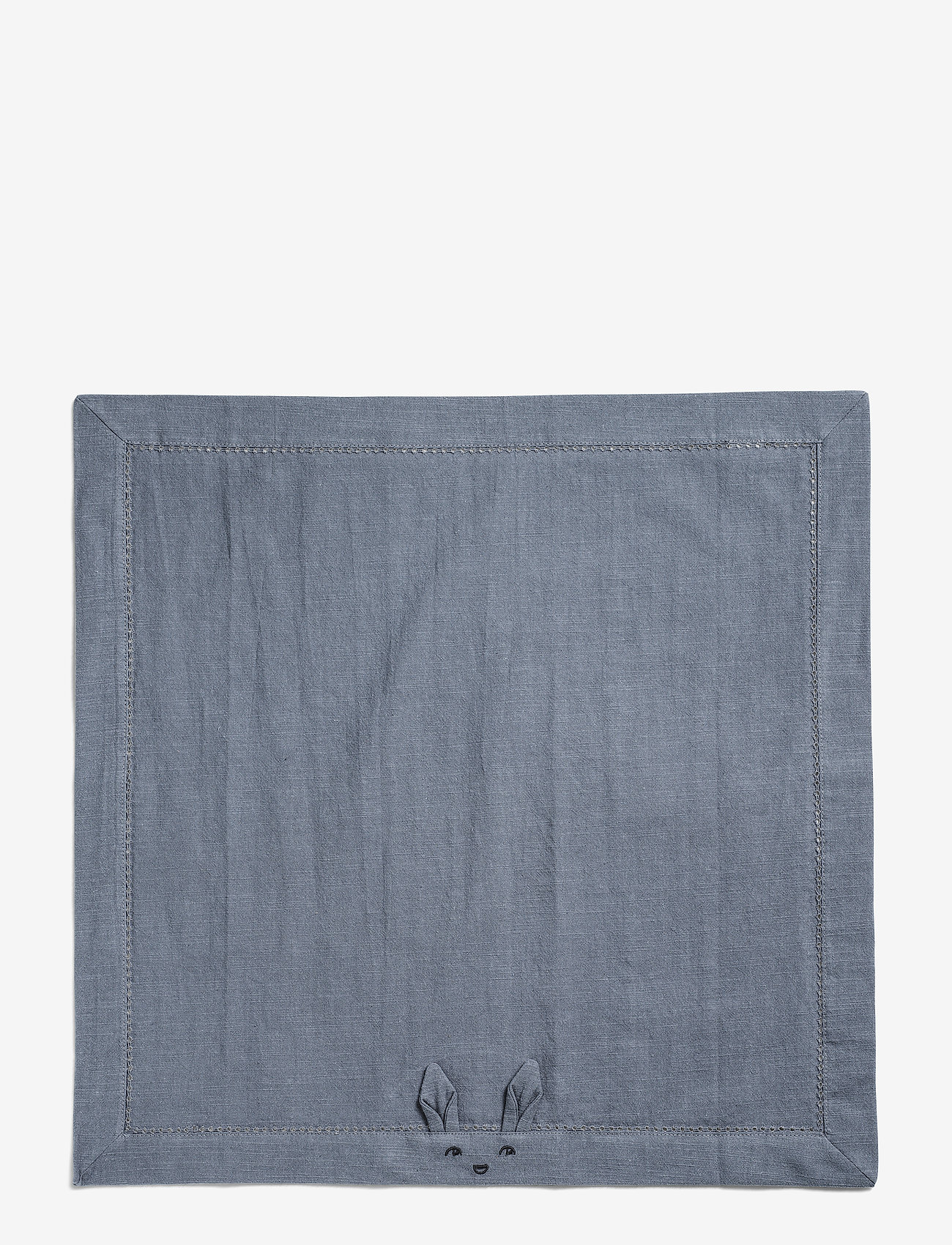 Elodie Details - Baby Napkins 2pcs - Tender Blue / Juniper Blue - servetter & tillbehör - dusty blue / dk blue - 1