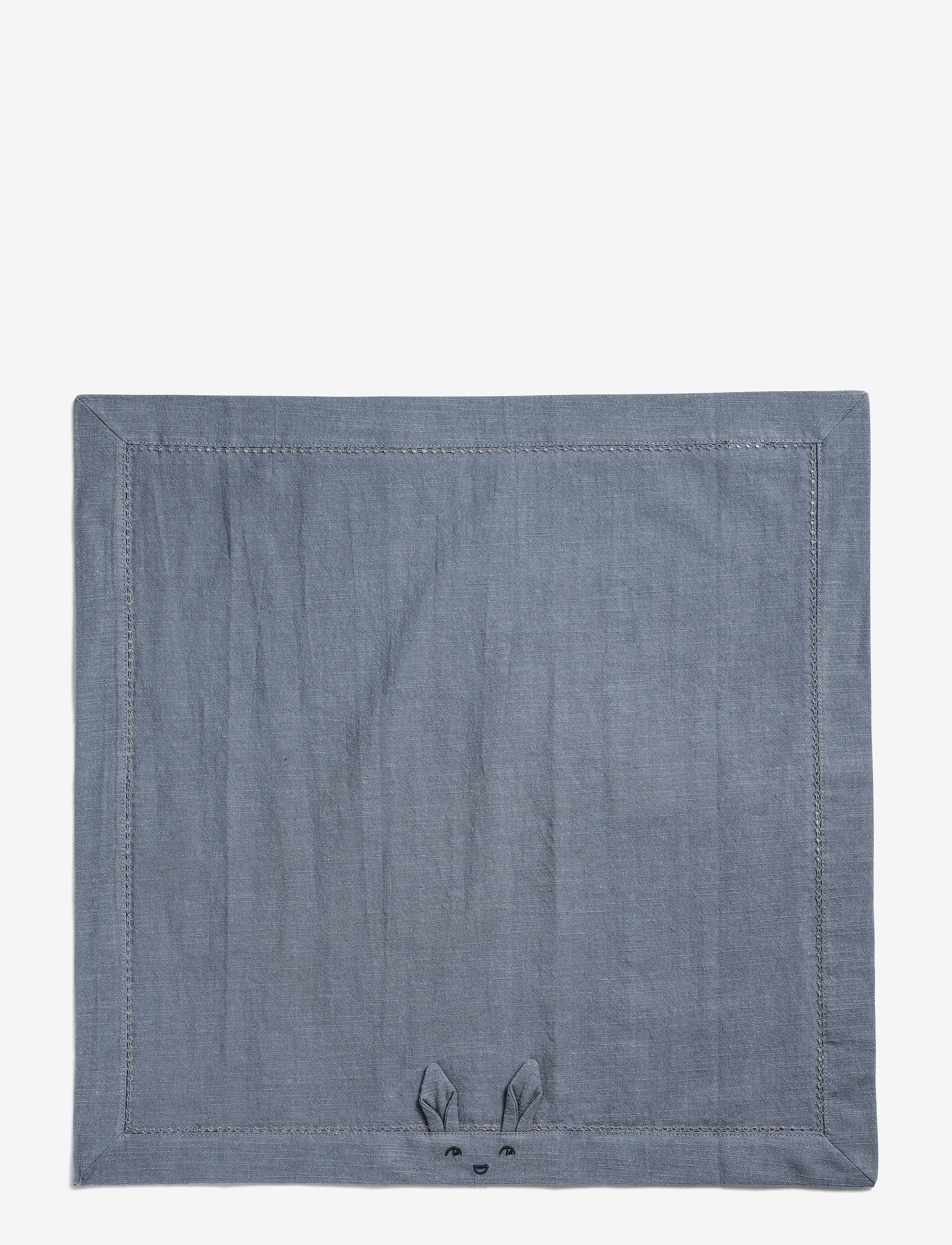 Elodie Details - Baby Napkins 2pcs - Tender Blue / Juniper Blue - servietter & tilbehør - dusty blue / dk blue - 1