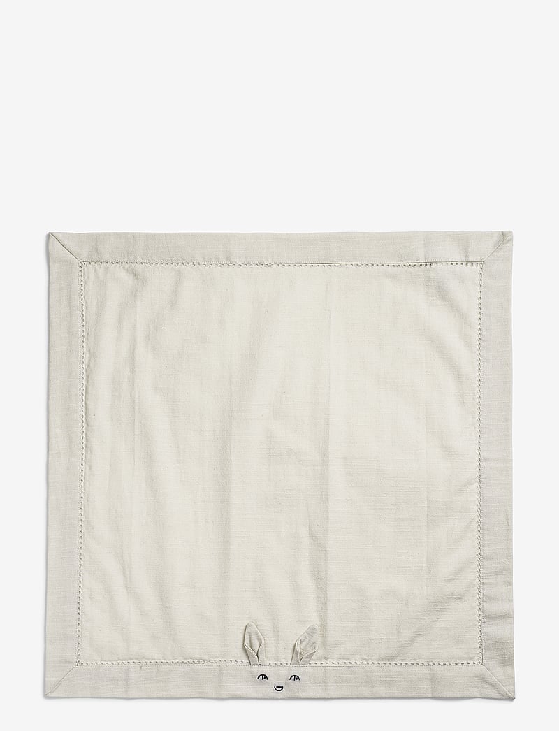 Elodie Details - Baby Napkins 2pcs - Lily White / Warm sand - salvrätikud ja aksessuaarid - lt grey / beige - 1