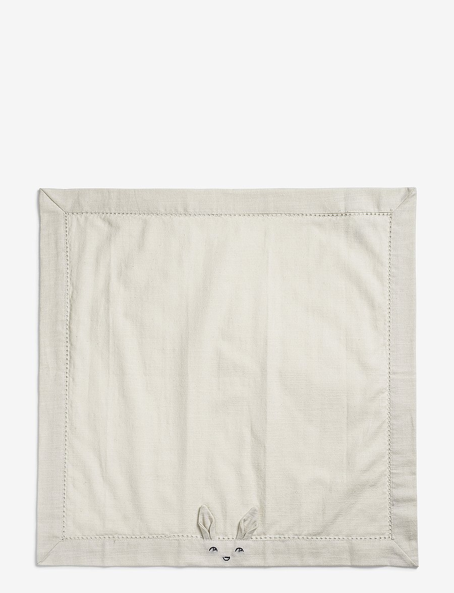 Elodie Details - Baby Napkins 2pcs - Lily White / Warm sand - salvrätikud ja aksessuaarid - lt grey / beige - 1