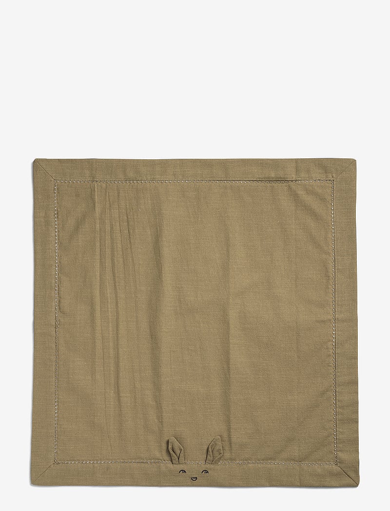 Elodie Details - Baby Napkins 2pcs - Lily White / Warm sand - salvrätikud ja aksessuaarid - lt grey / beige - 2