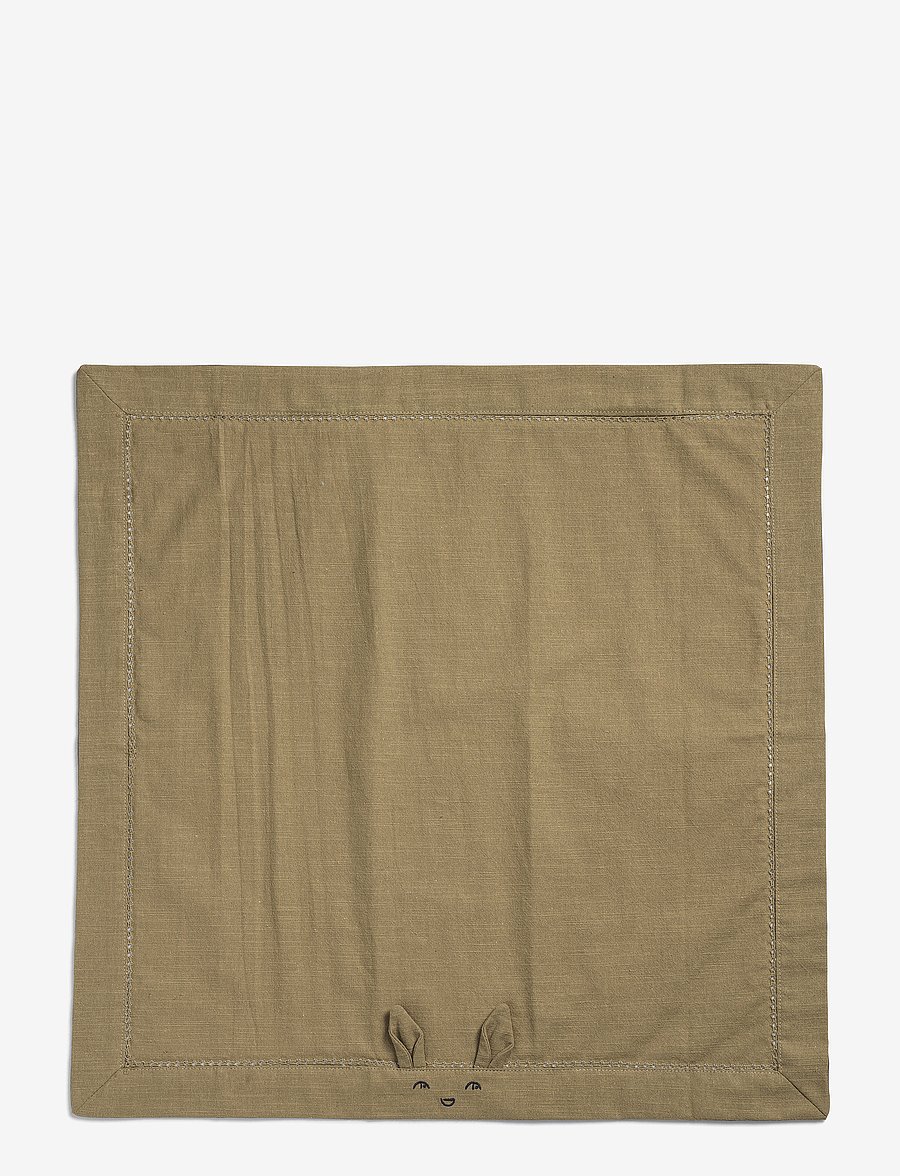 Elodie Details - Baby Napkins 2pcs - Lily White / Warm sand - salvrätikud ja aksessuaarid - lt grey / beige - 2