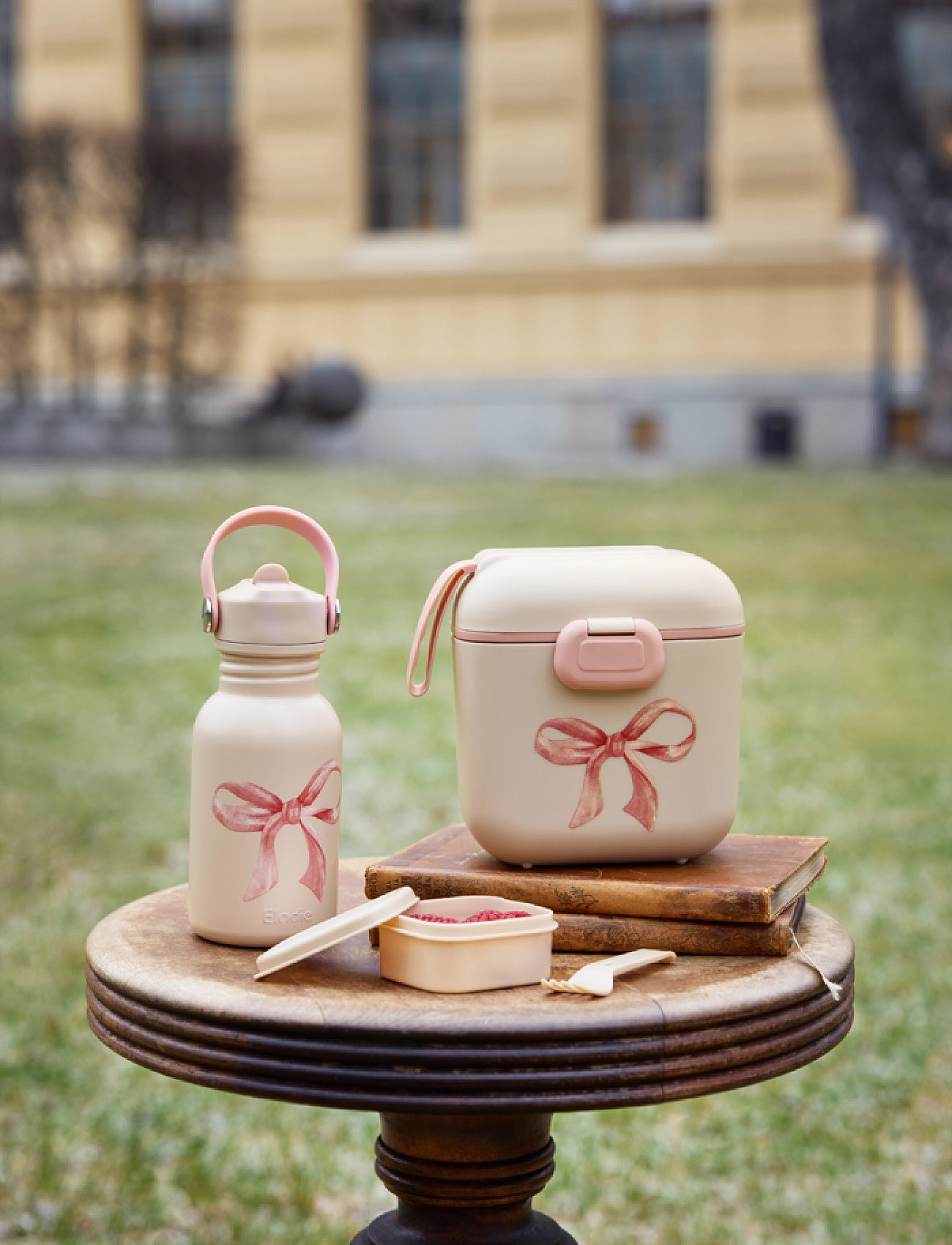 Elodie Details - Lunch & Snack Box - Rosy Bow - lunchlådor - rosy bow - 4