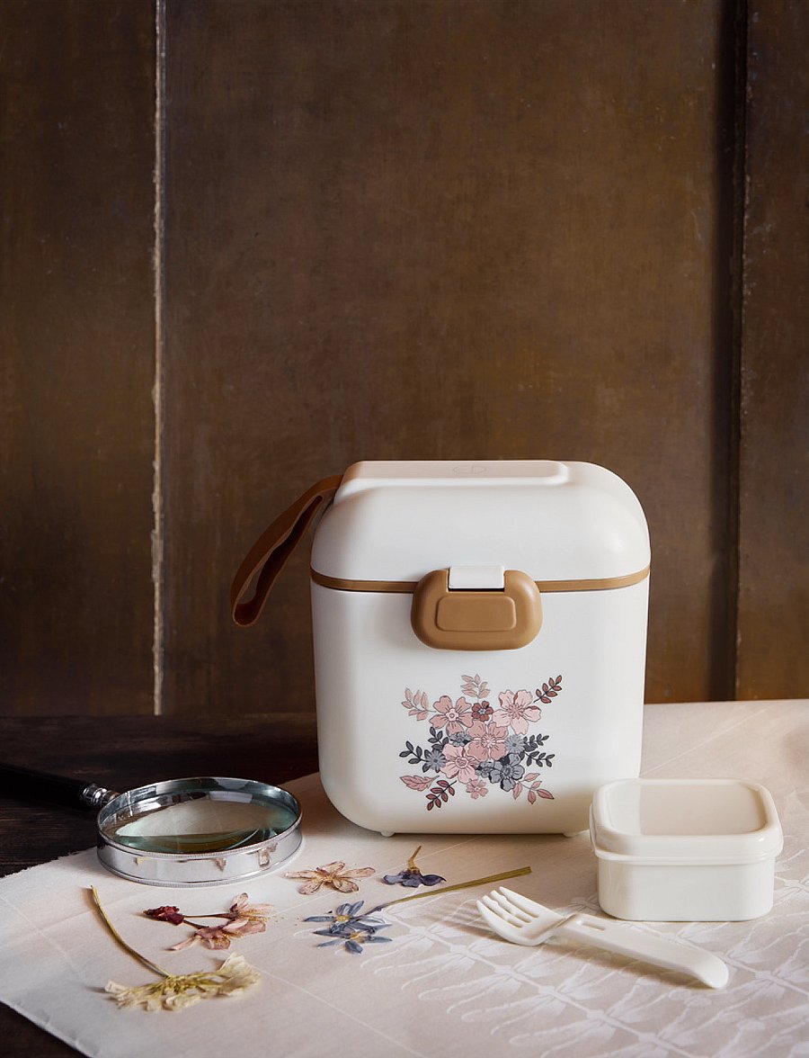 Elodie Details - Lunch & Snack Box - Blue Garden - eväsrasiat - blue garden - 0