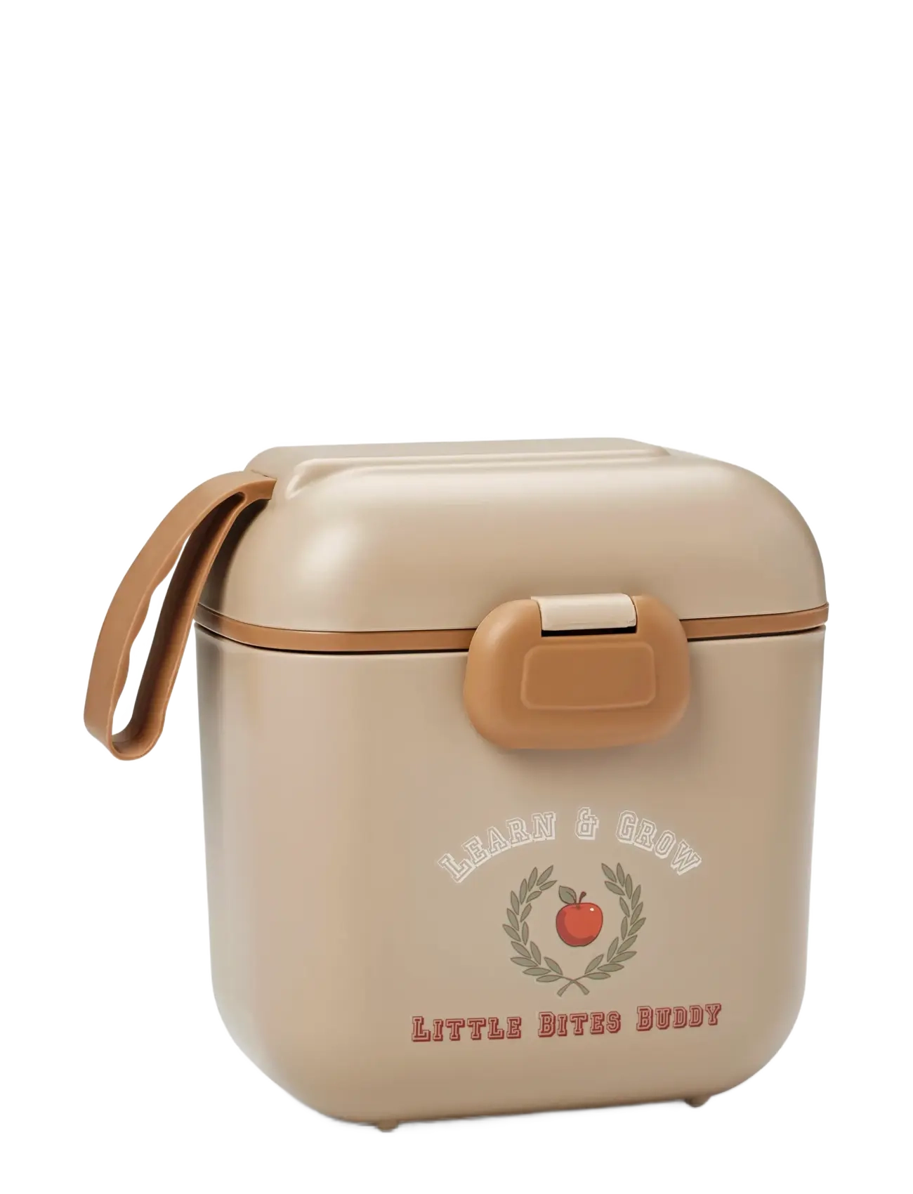 Elodie Details Lunch & Snack Box Learn & Grow - Essenszeit - LEARN & GROW / beige