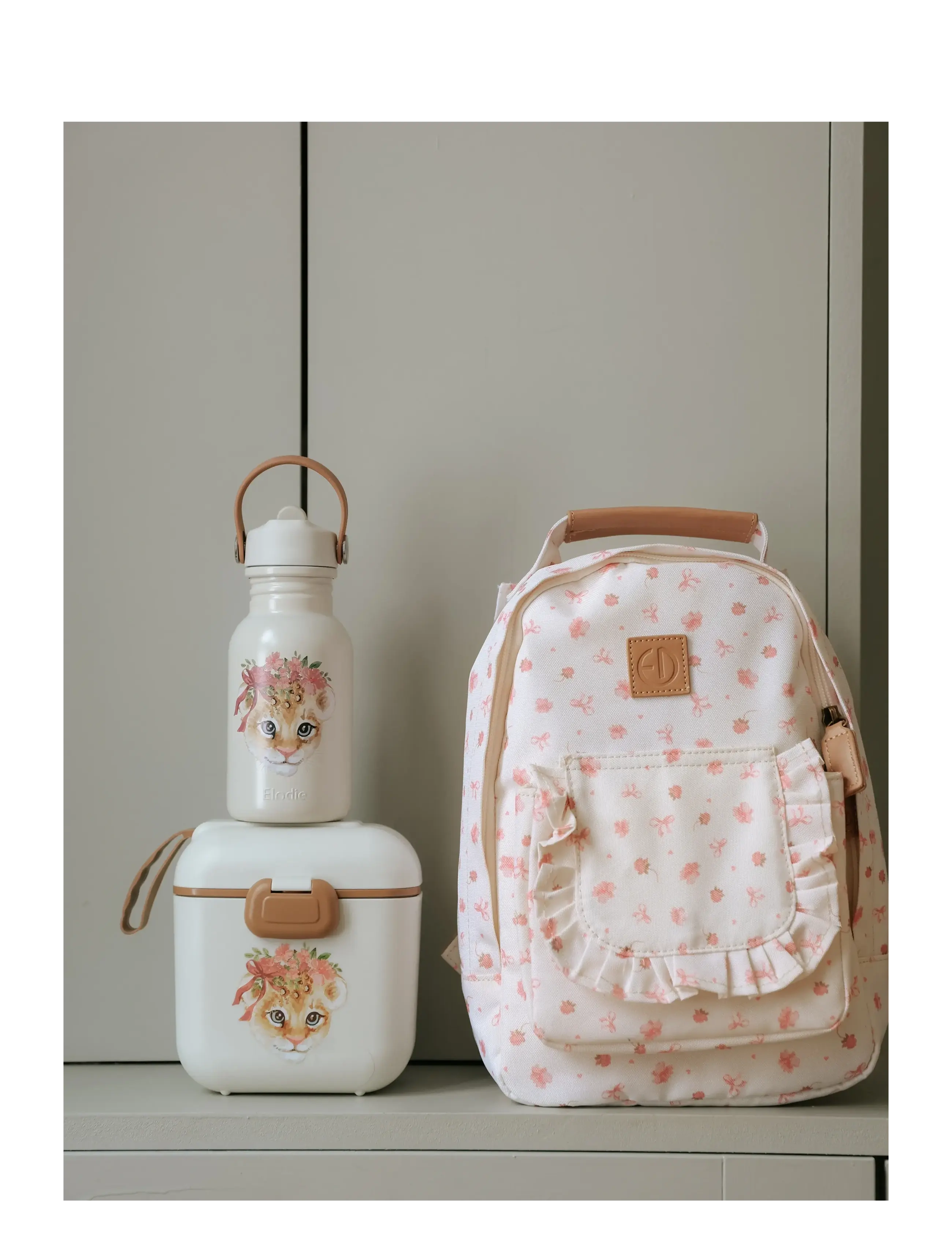 Elodie Details - Lunch & Snack Box Rosy Bow Leo - rosy bow leo - 3