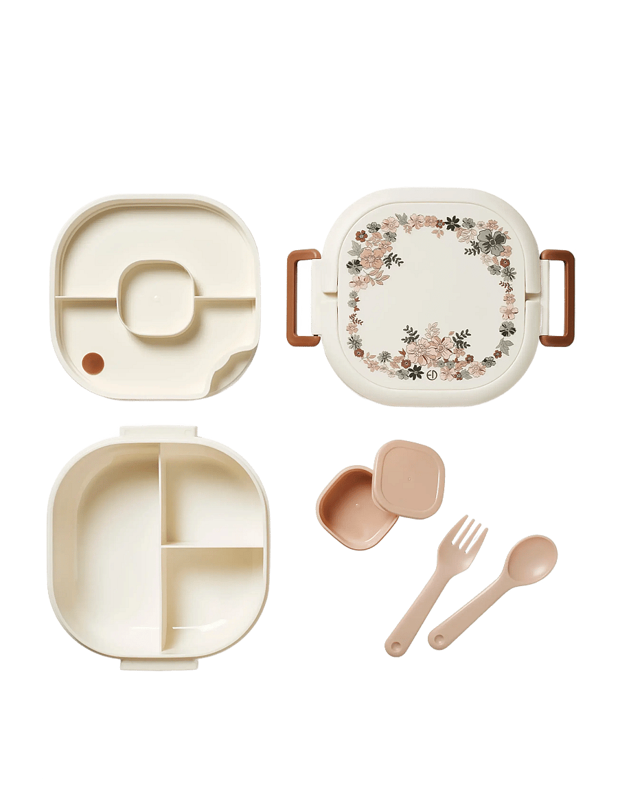 Elodie Details - Lunch Box Blue Garden - blue garden - 3